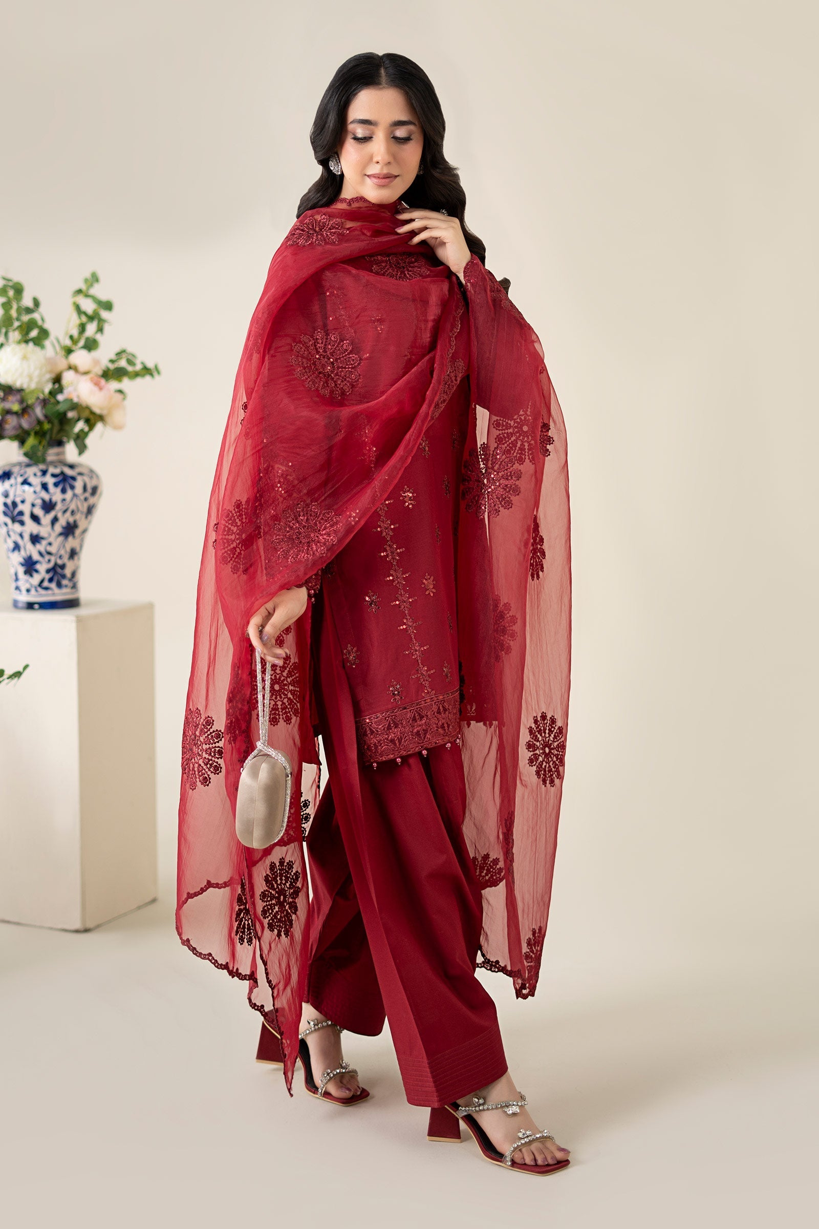 Maria B | Luxury Pret 25 | DW-EA25-68 - Official Maria B stockist in UK - Sakeena London