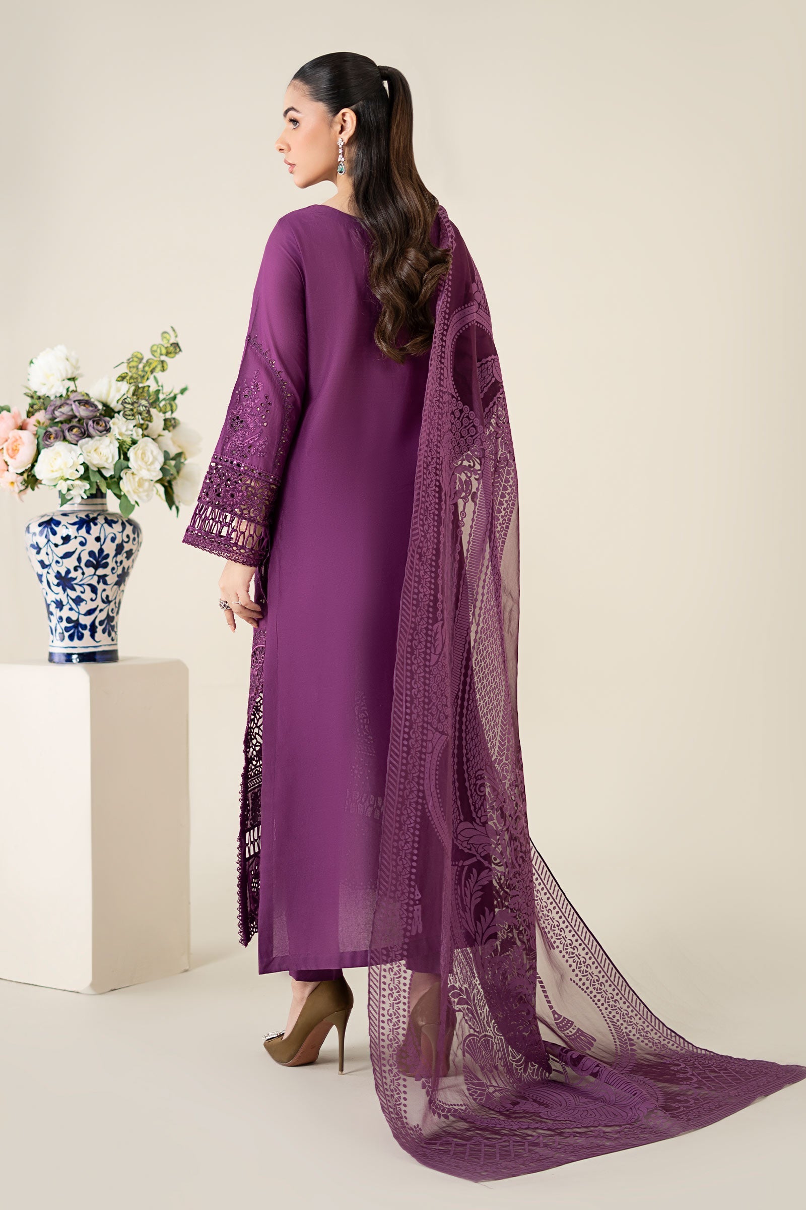 Maria B | Luxury Pret 25 | DW-EA25-74 - Official Maria B stockist in UK - Sakeena London
