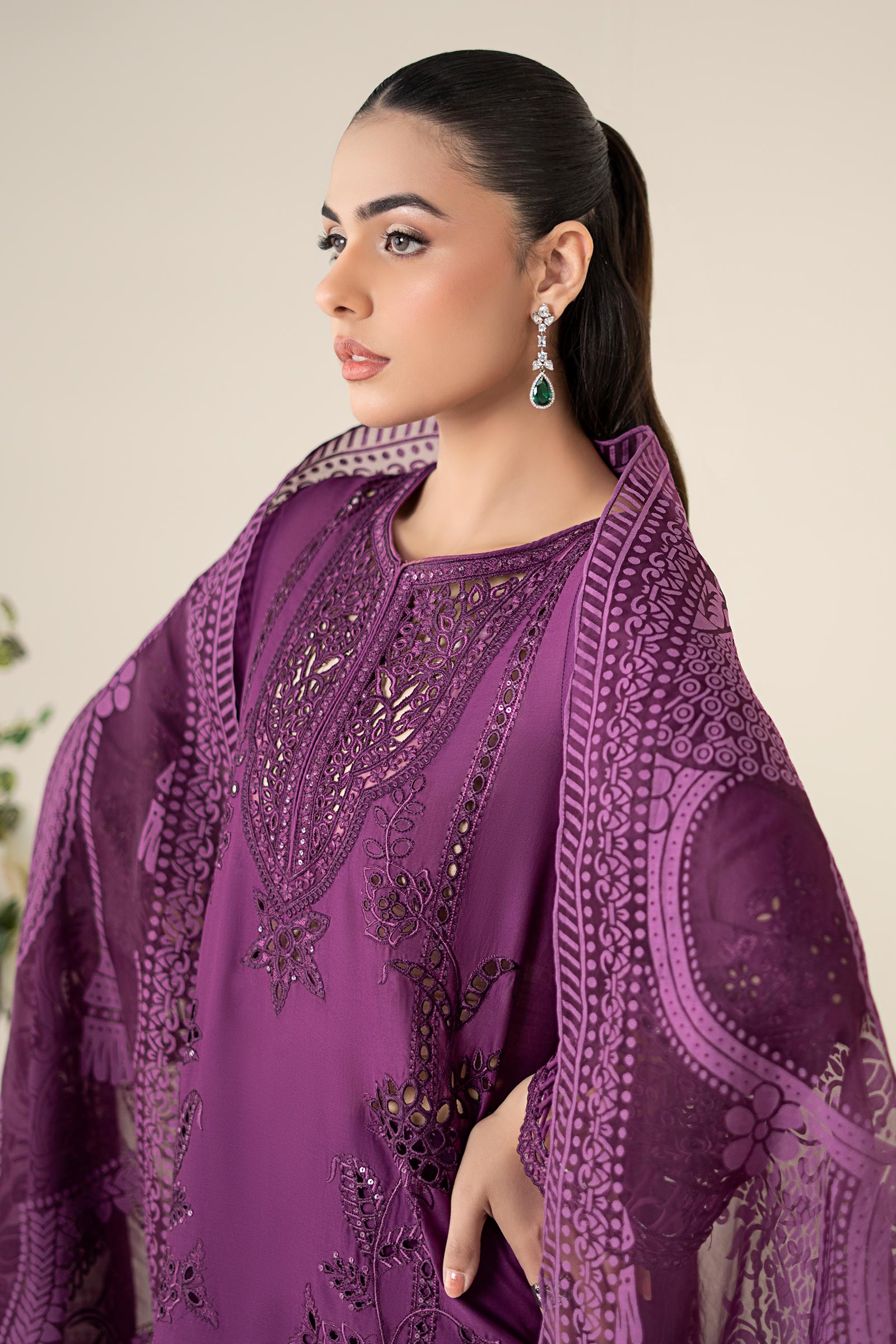 Maria B | Luxury Pret 25 | DW-EA25-74 - Official Maria B stockist in UK - Sakeena London