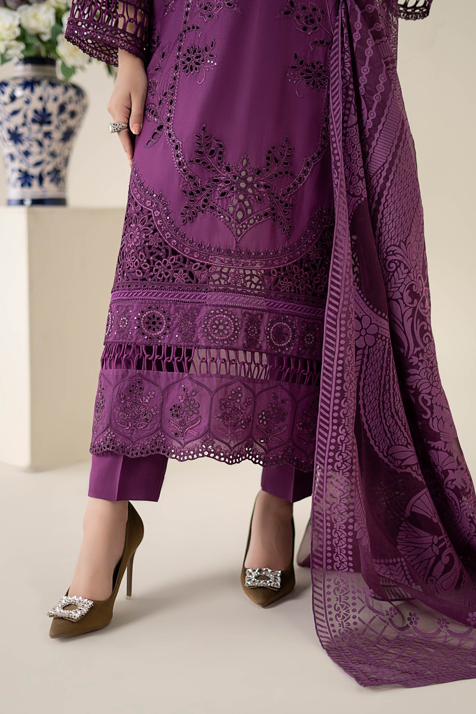 Maria B | Luxury Pret 25 | DW-EA25-74 - Official Maria B stockist in UK - Sakeena London