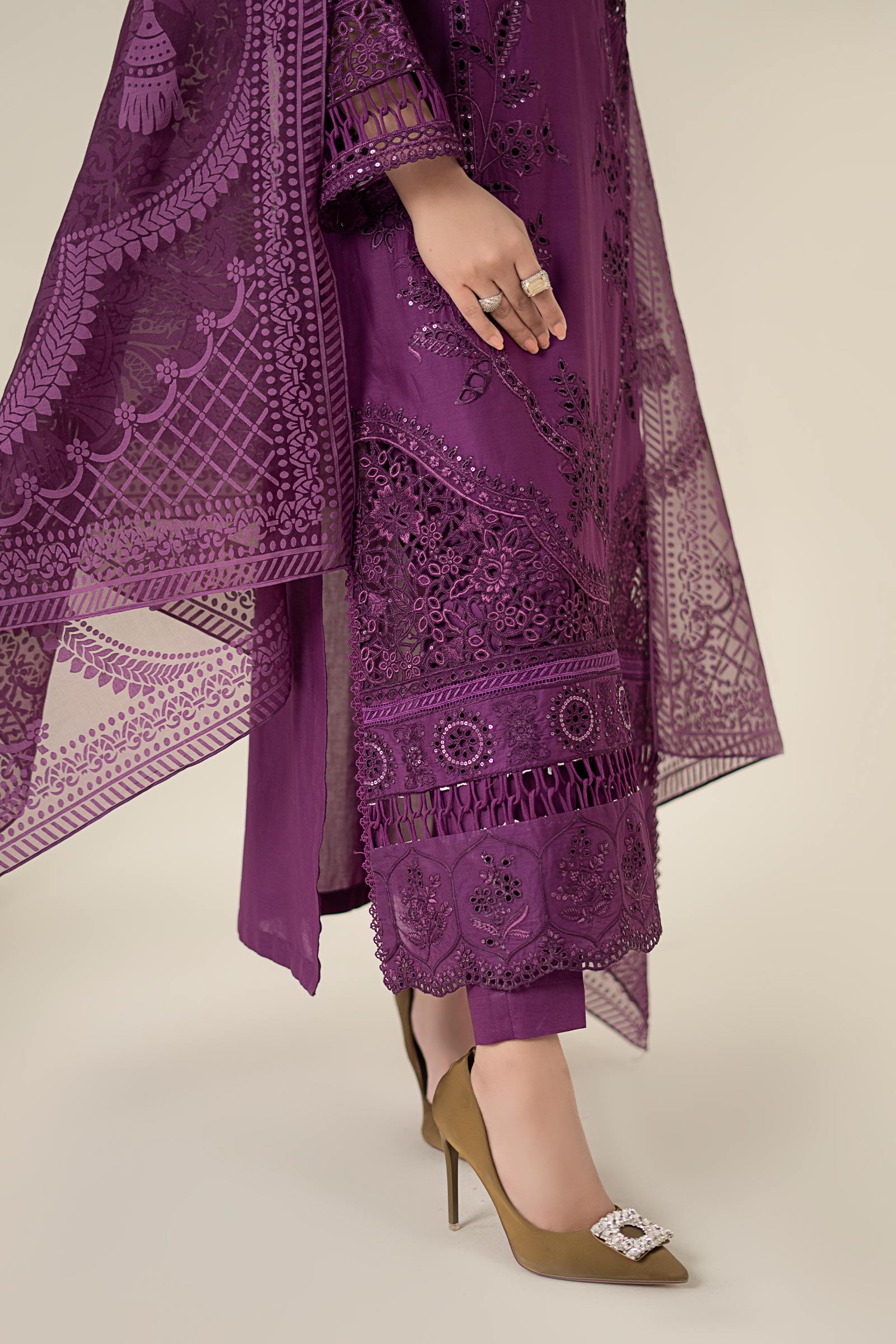 Maria B | Luxury Pret 25 | DW-EA25-74 - Official Maria B stockist in UK - Sakeena London