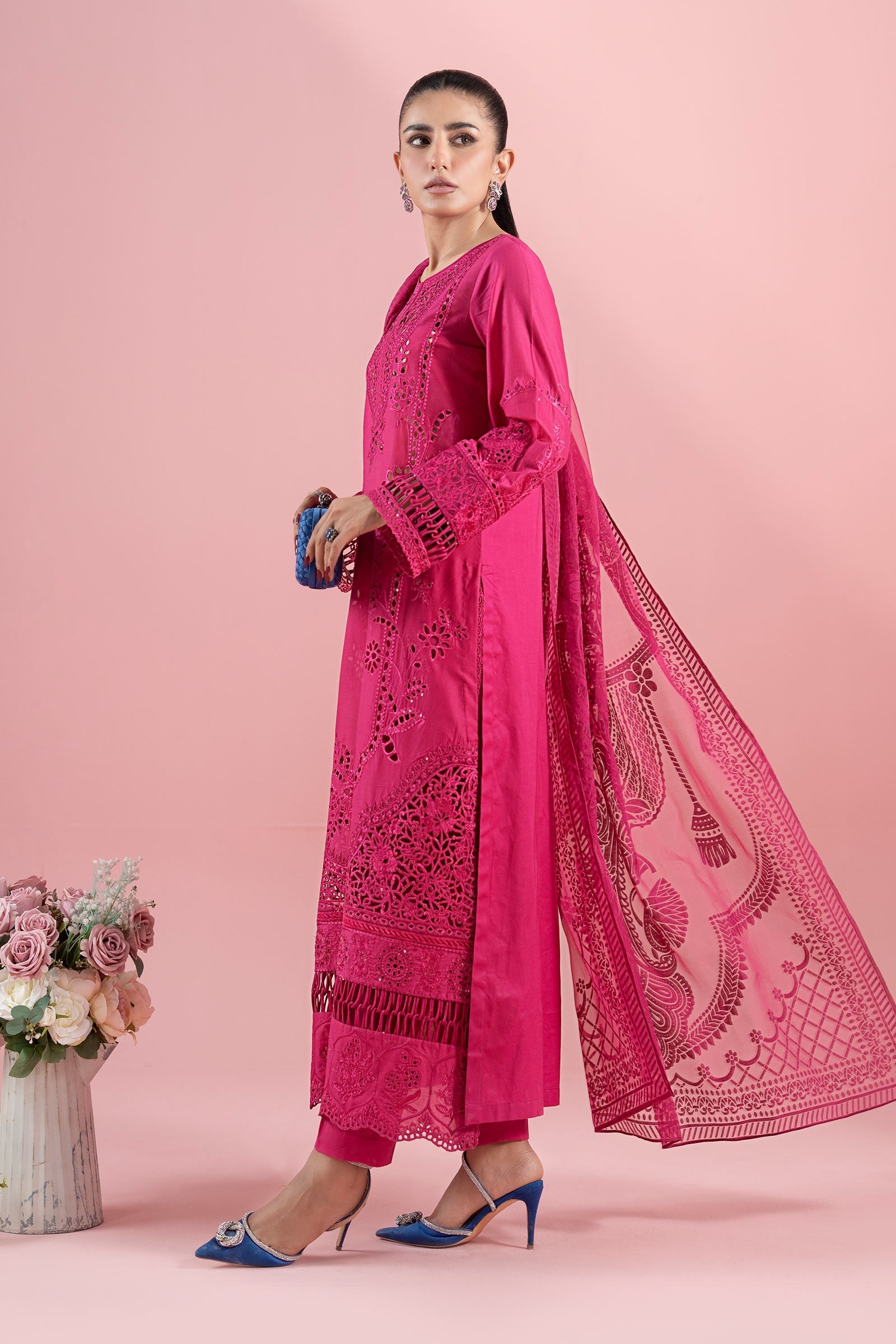 Maria B | Luxury Pret 25 | DW-EA25-74 - Official Sakeena London stockist in UK - Sakeena London