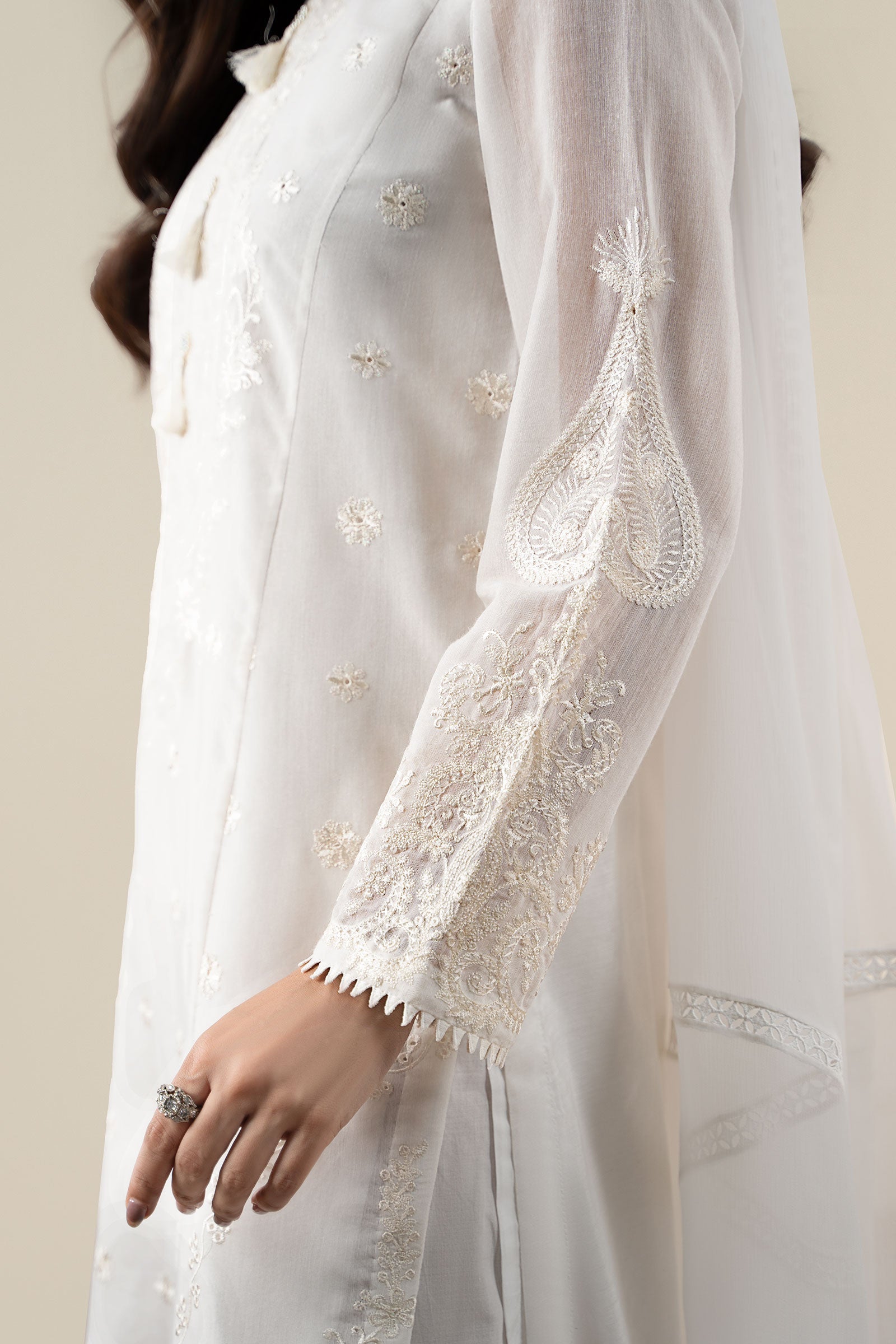 Maria B | Pre Fall 25 | Paper Cotton Suit 07 - Official Maria B stockist in UK - Sakeena London