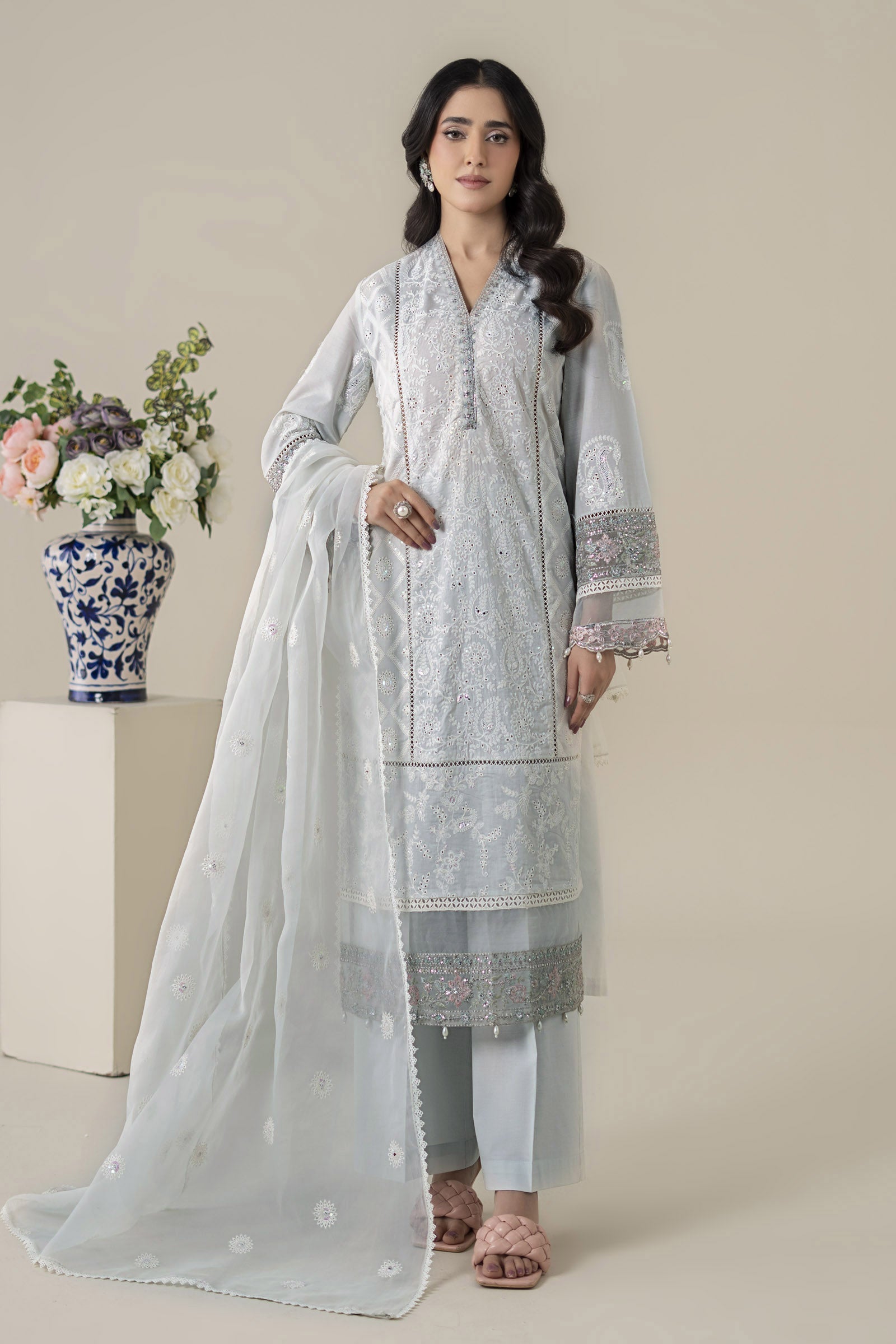 Maria B | Luxury Pret 25 | DW-EA25-86 - Official Maria B stockist in UK - Sakeena London