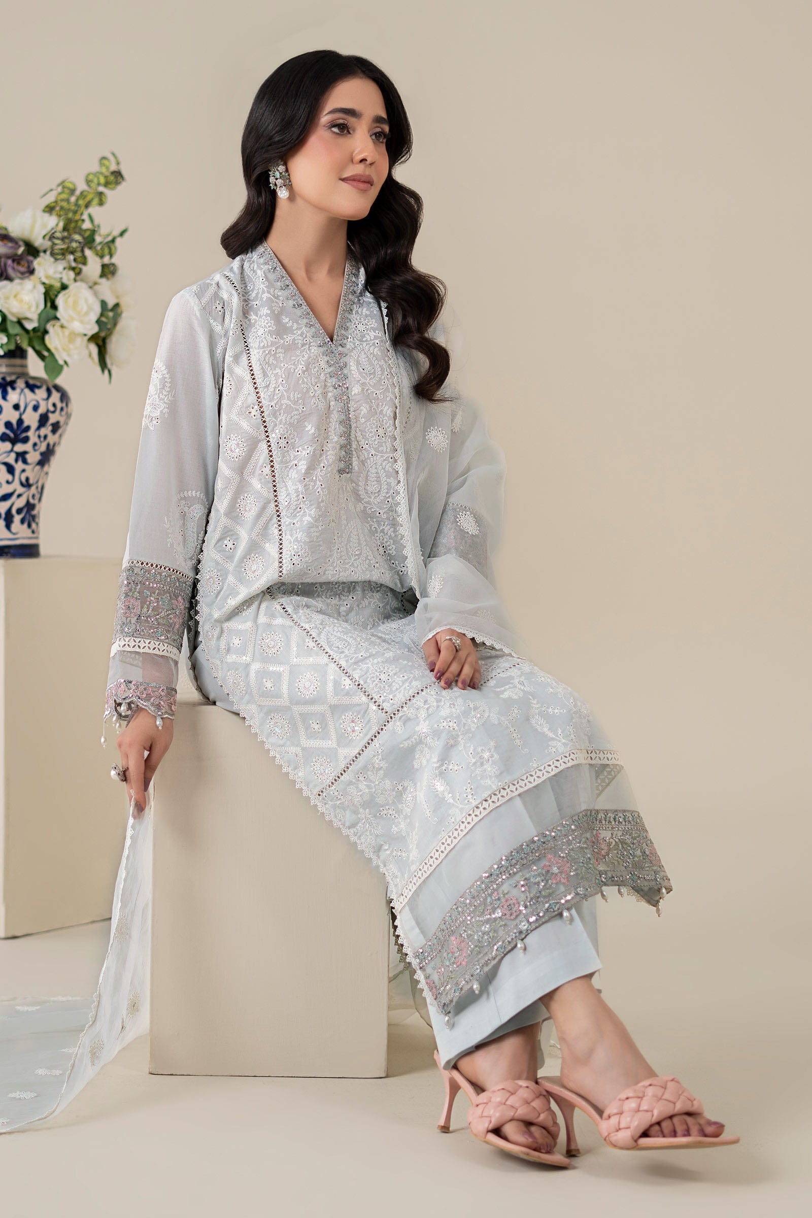 Maria B | Luxury Pret 25 | DW-EA25-86 - Official Maria B stockist in UK - Sakeena London