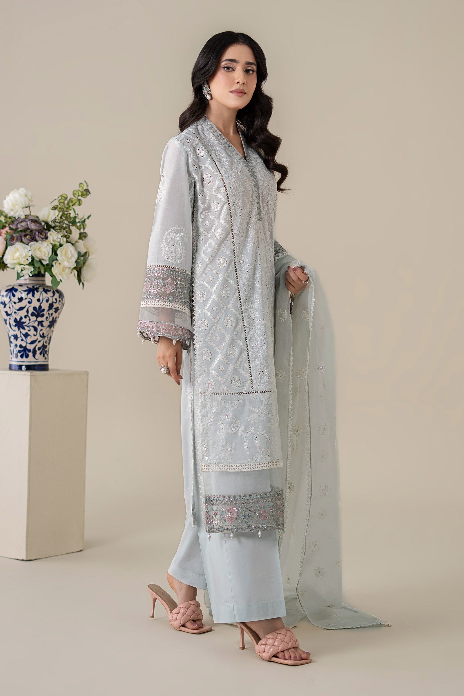 Maria B | Luxury Pret 25 | DW-EA25-86 - Official Maria B stockist in UK - Sakeena London