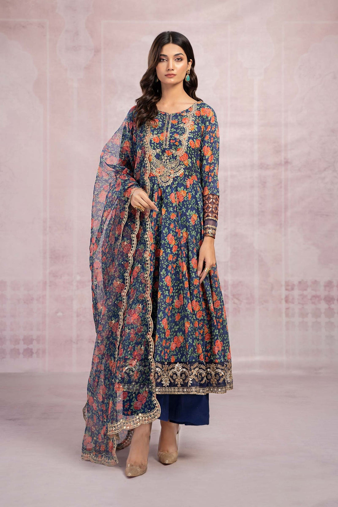 Maria B | Casual Pret 25 | DW-EF23-47R1 - Official Maria B stockist in UK - Sakeena London