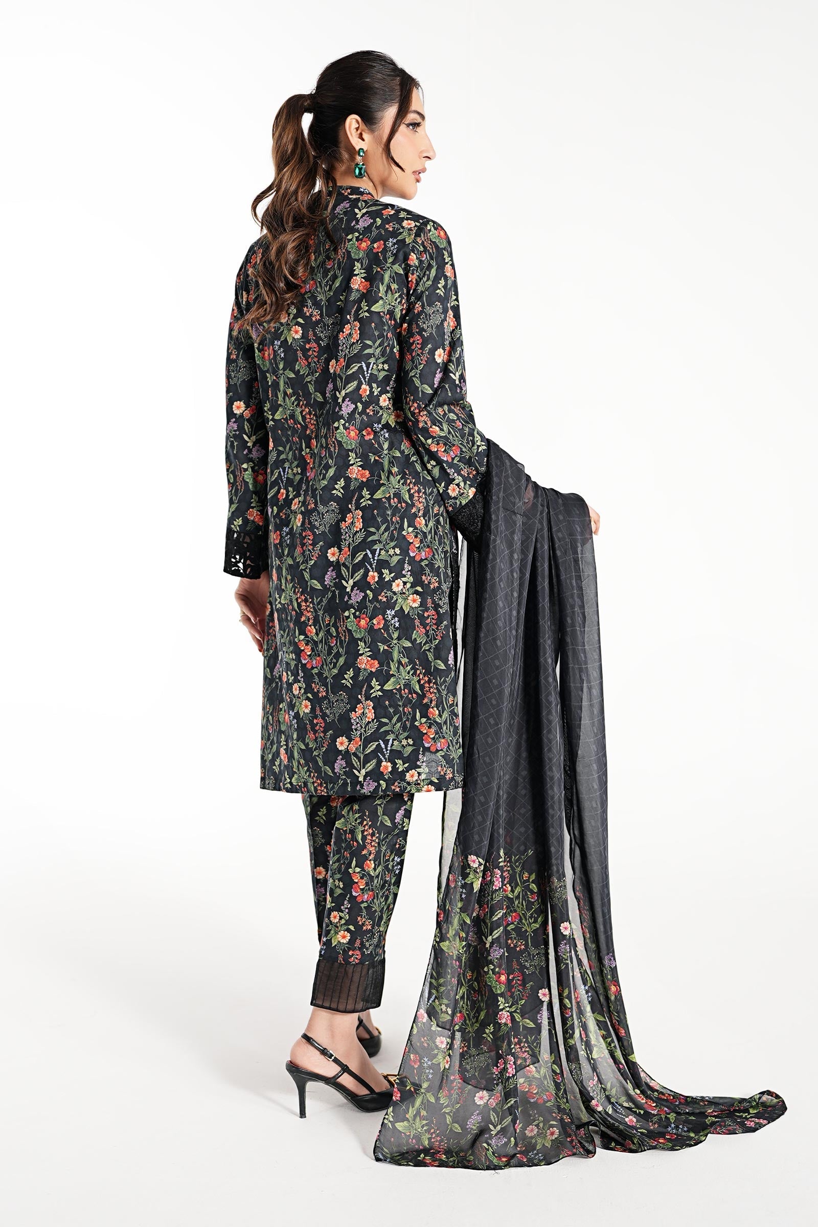 Maria B | Pre Fall Dresses | 3 Piece Embroidered Suit NN - Official Maria B stockist in UK - Sakeena London