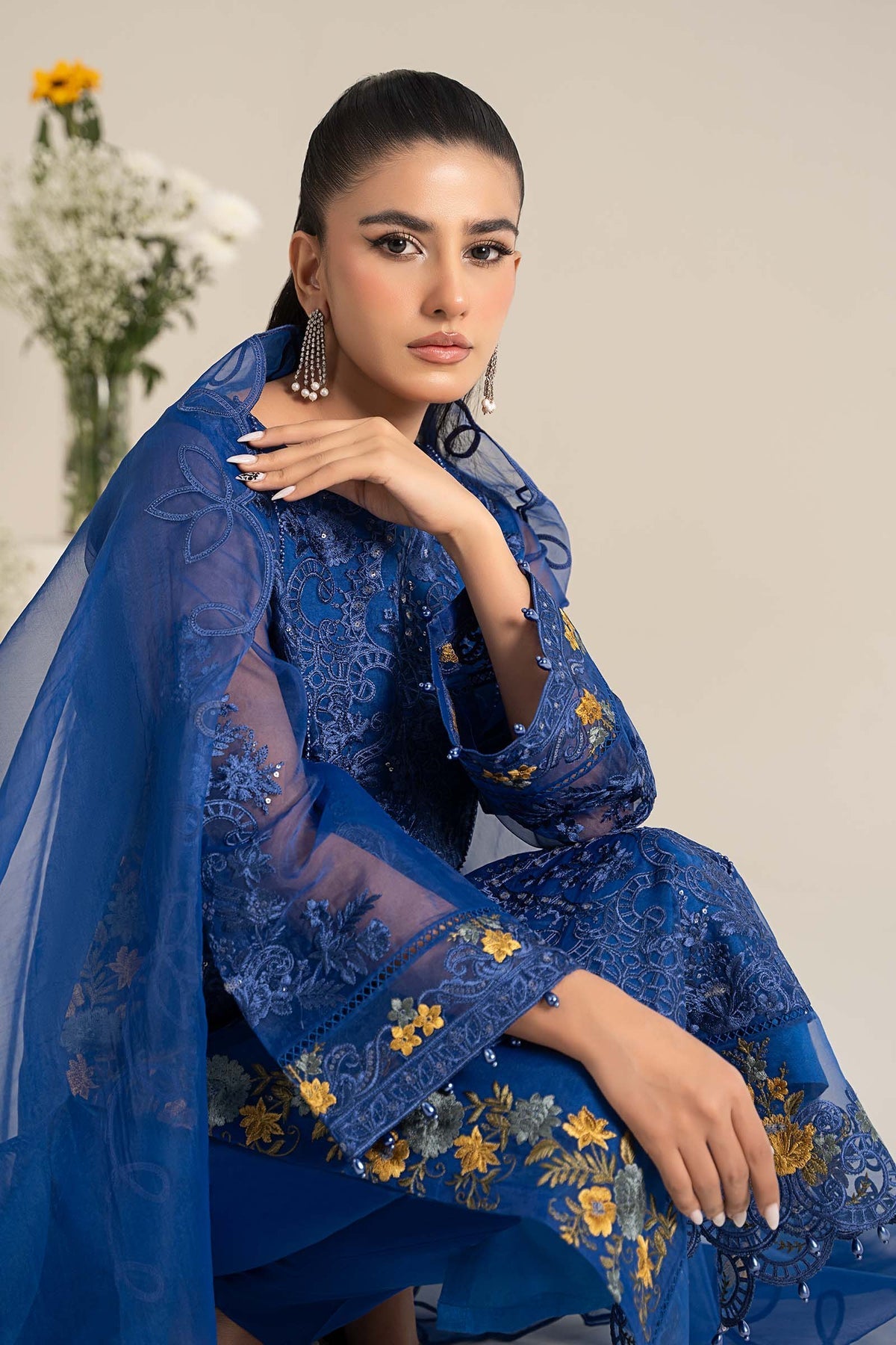 Maria B | Casual Pret 25 | DW-EF25-02 - Official Maria B stockist in UK - Sakeena London