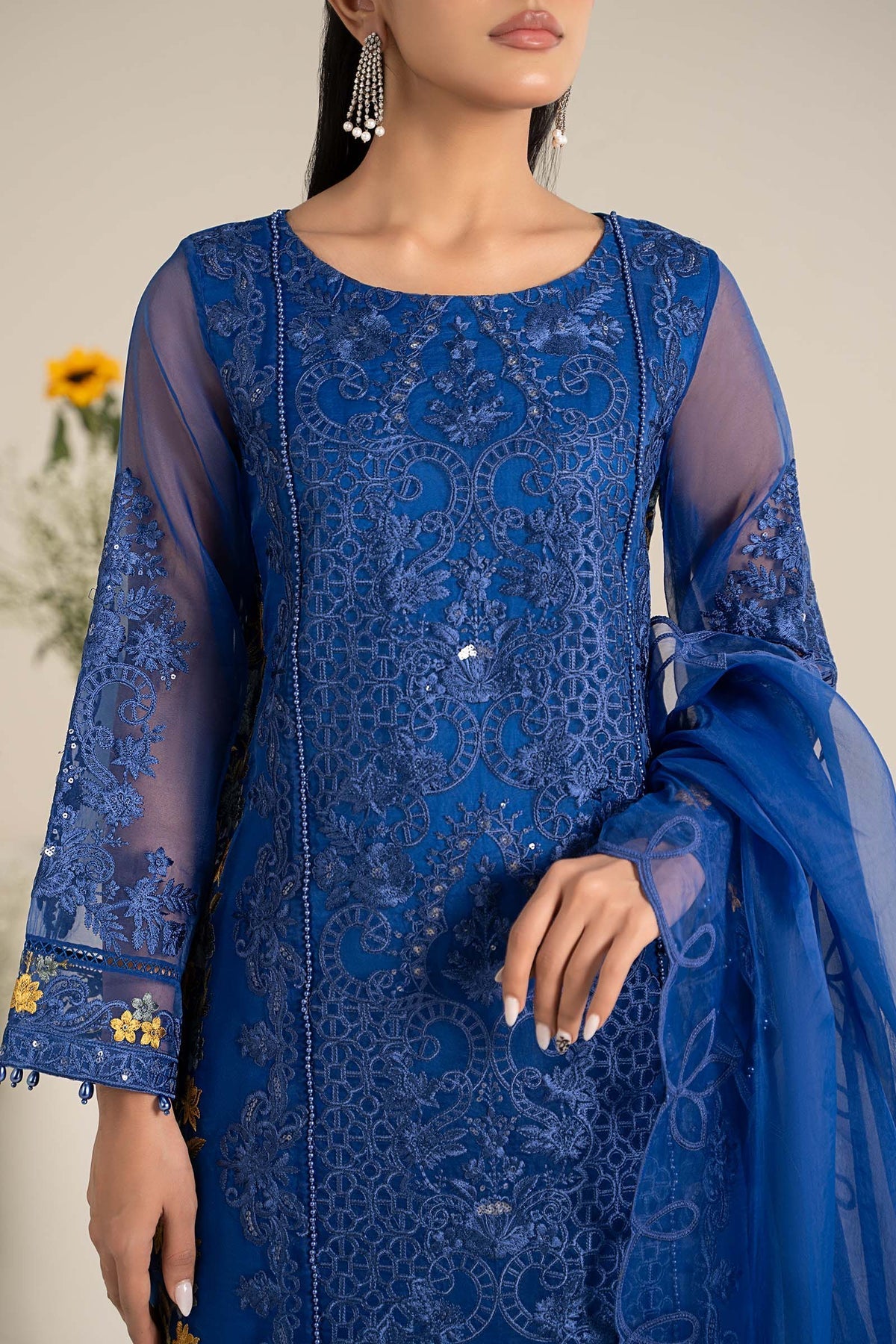 Maria B | Casual Pret 25 | DW-EF25-02 - Official Maria B stockist in UK - Sakeena London