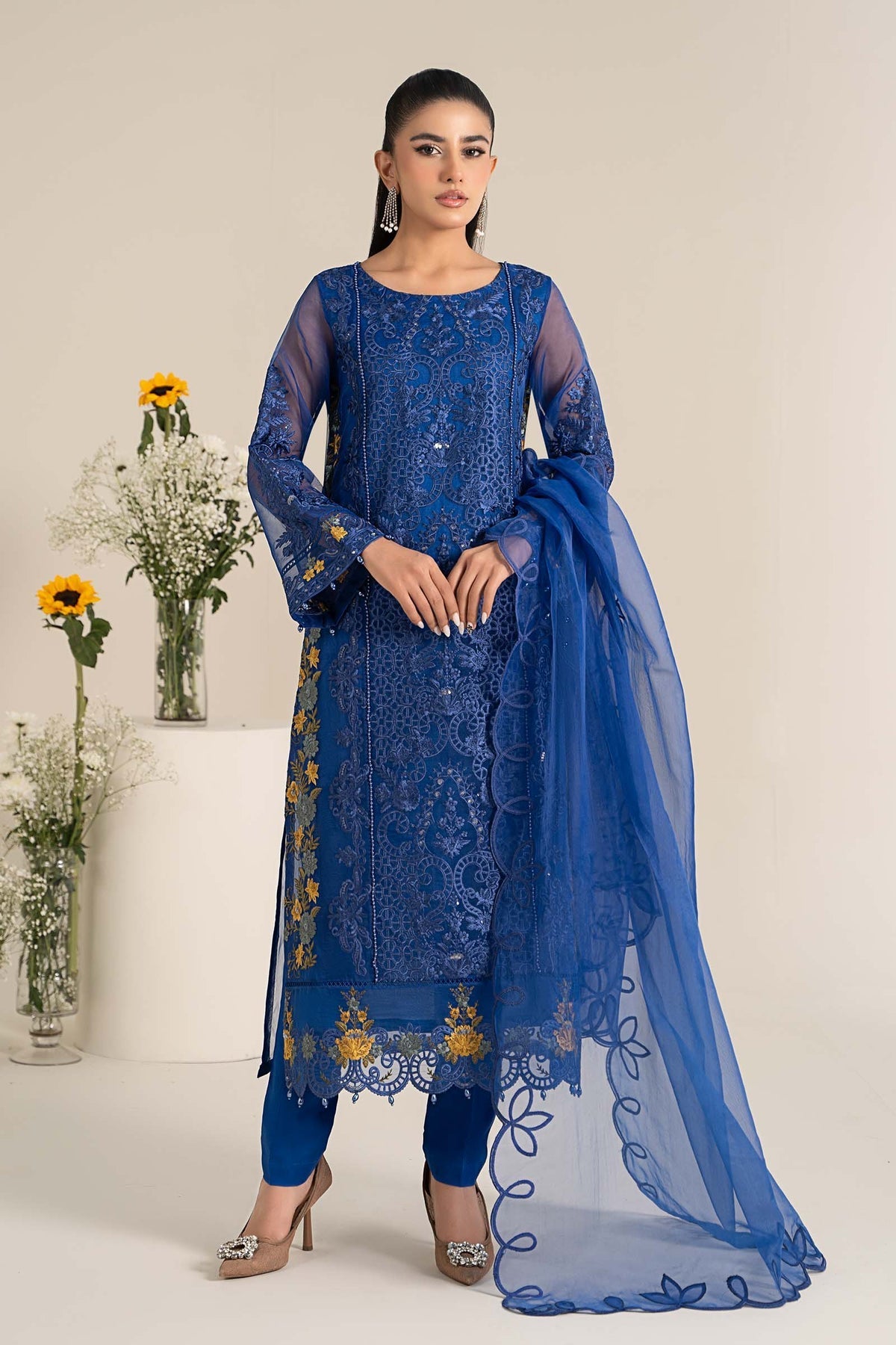 Maria B | Casual Pret 25 | DW-EF25-02 - Official Maria B stockist in UK - Sakeena London