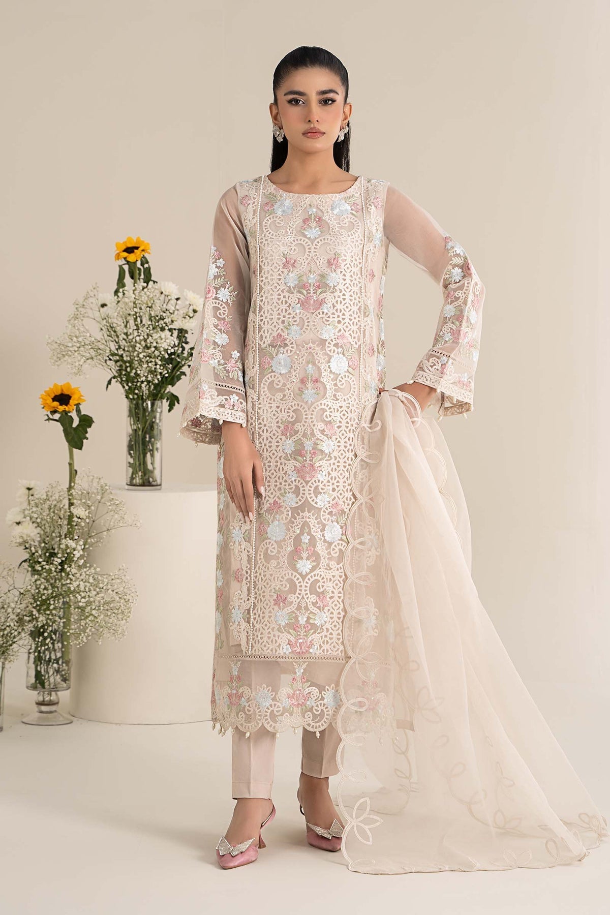 Maria B | Casual Pret 25 | DW-EF25-02 - Official Maria B stockist in UK - Sakeena London
