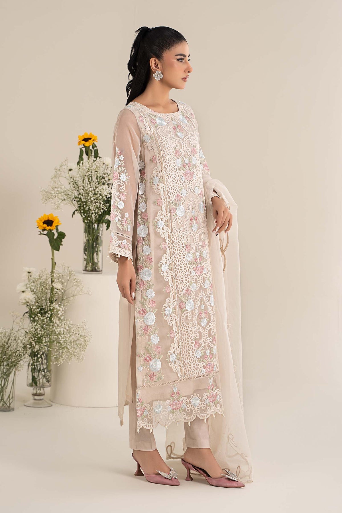 Maria B | Casual Pret 25 | DW-EF25-02 - Official Maria B stockist in UK - Sakeena London
