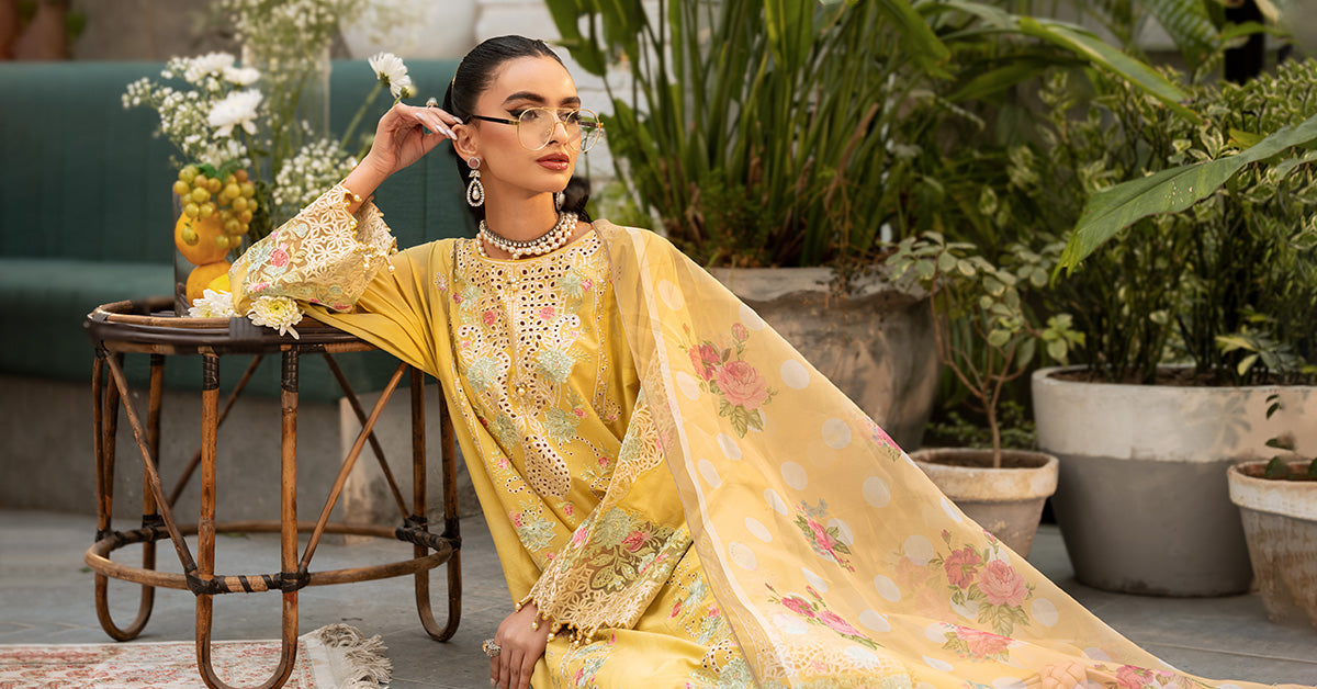 Maria B | Casual Pret 25 | DW-EF25-05/A - Official Maria B stockist in UK - Sakeena London