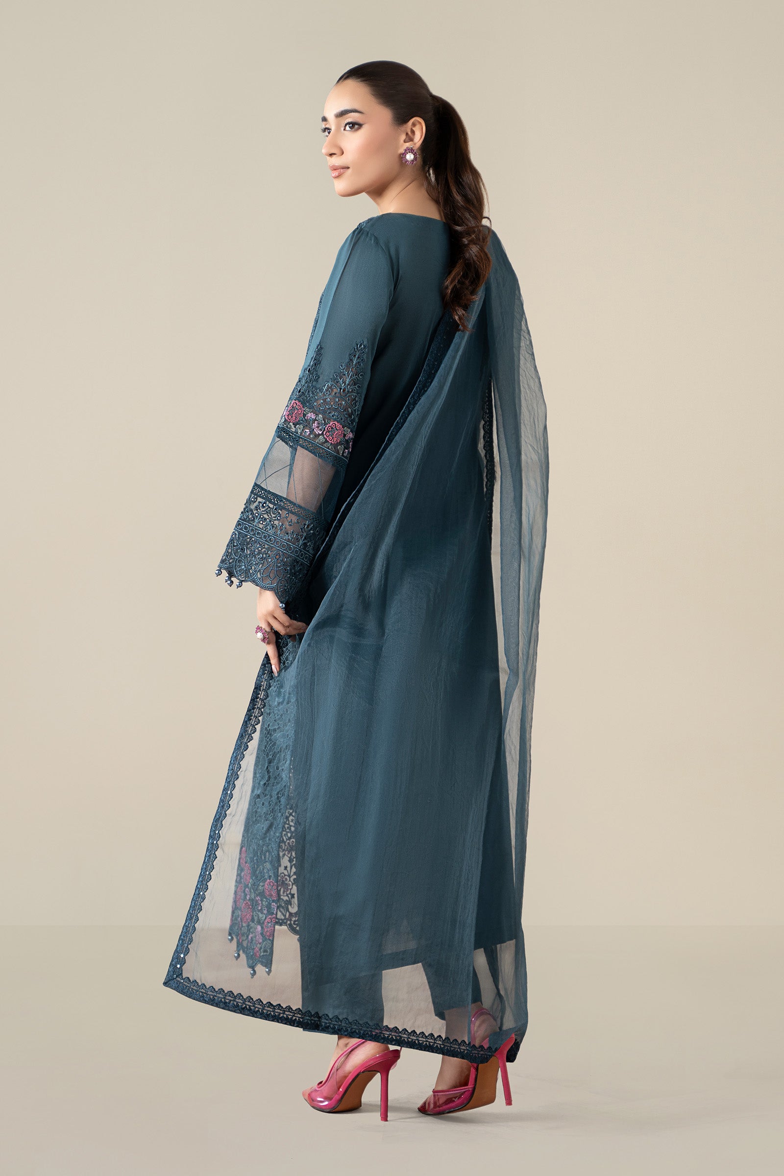 Maria B | Pre Fall 25 | Lawn Suit 16 - Official Maria B stockist in UK - Sakeena London