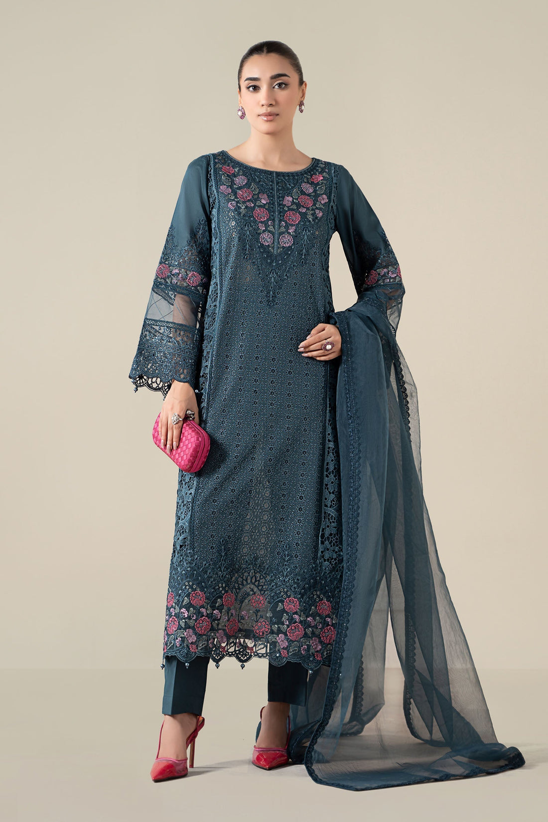 Maria B | Pre Fall 25 | Lawn Suit 16 - Official Maria B stockist in UK - Sakeena London