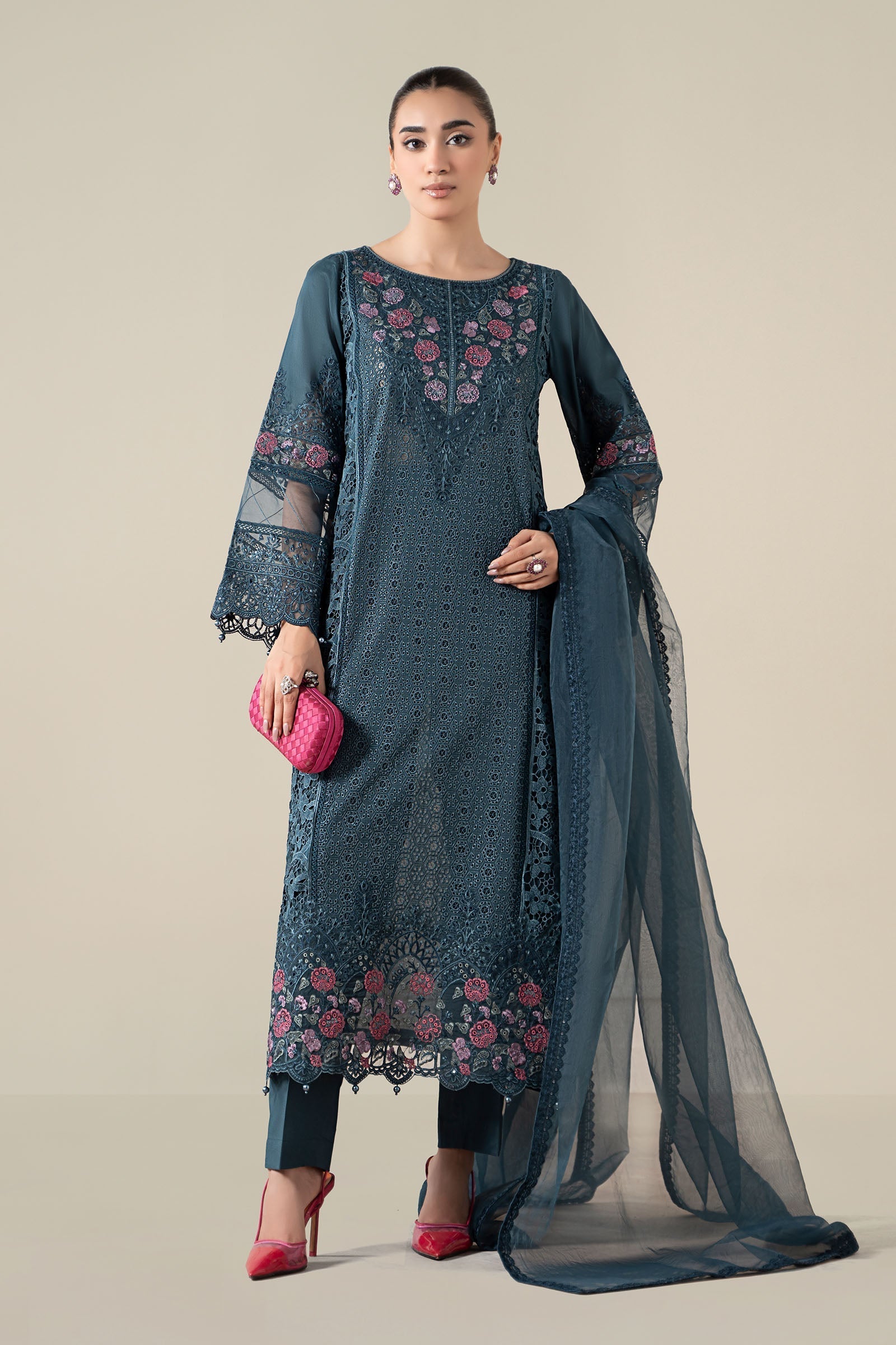 Maria B | Pre Fall 25 | Lawn Suit 16 - Official Maria B stockist in UK - Sakeena London