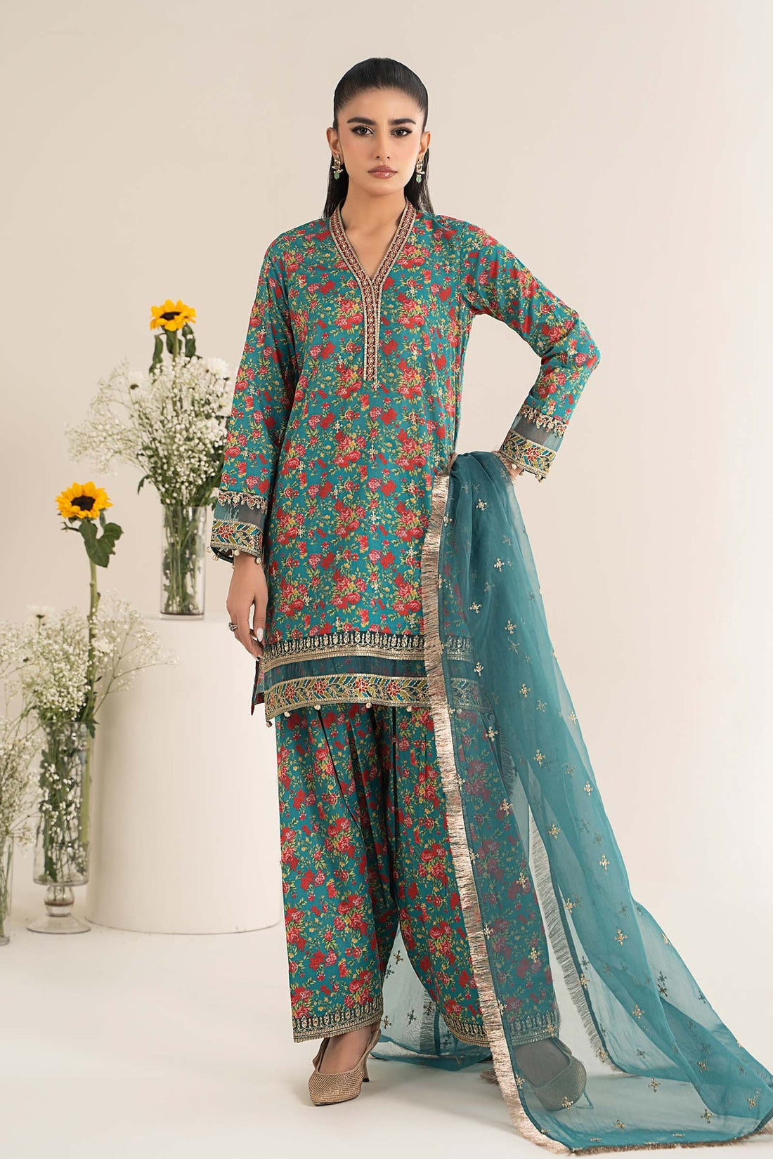 Maria B | Casual Pret 25 | DW-EF25-09 - Official Maria B stockist in UK - Sakeena London