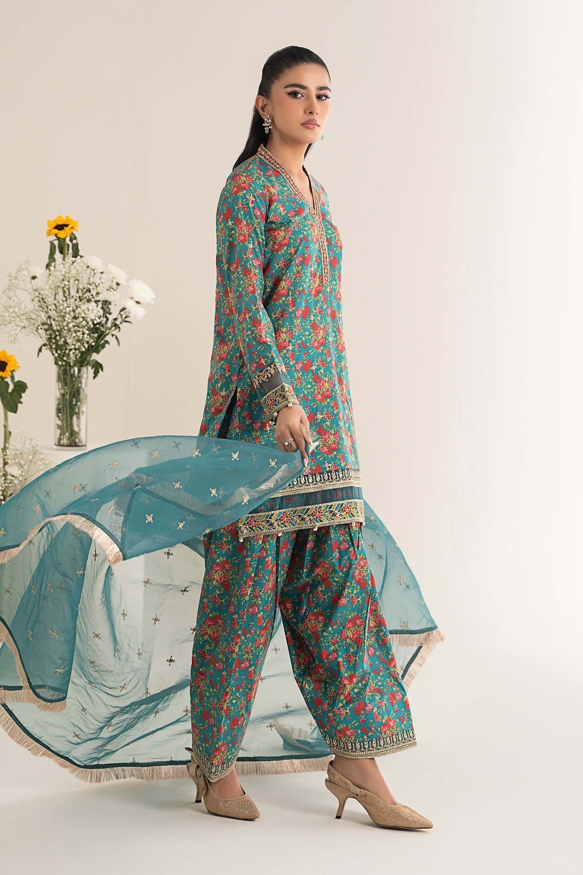 Maria B | Casual Pret 25 | DW-EF25-09 - Official Maria B stockist in UK - Sakeena London