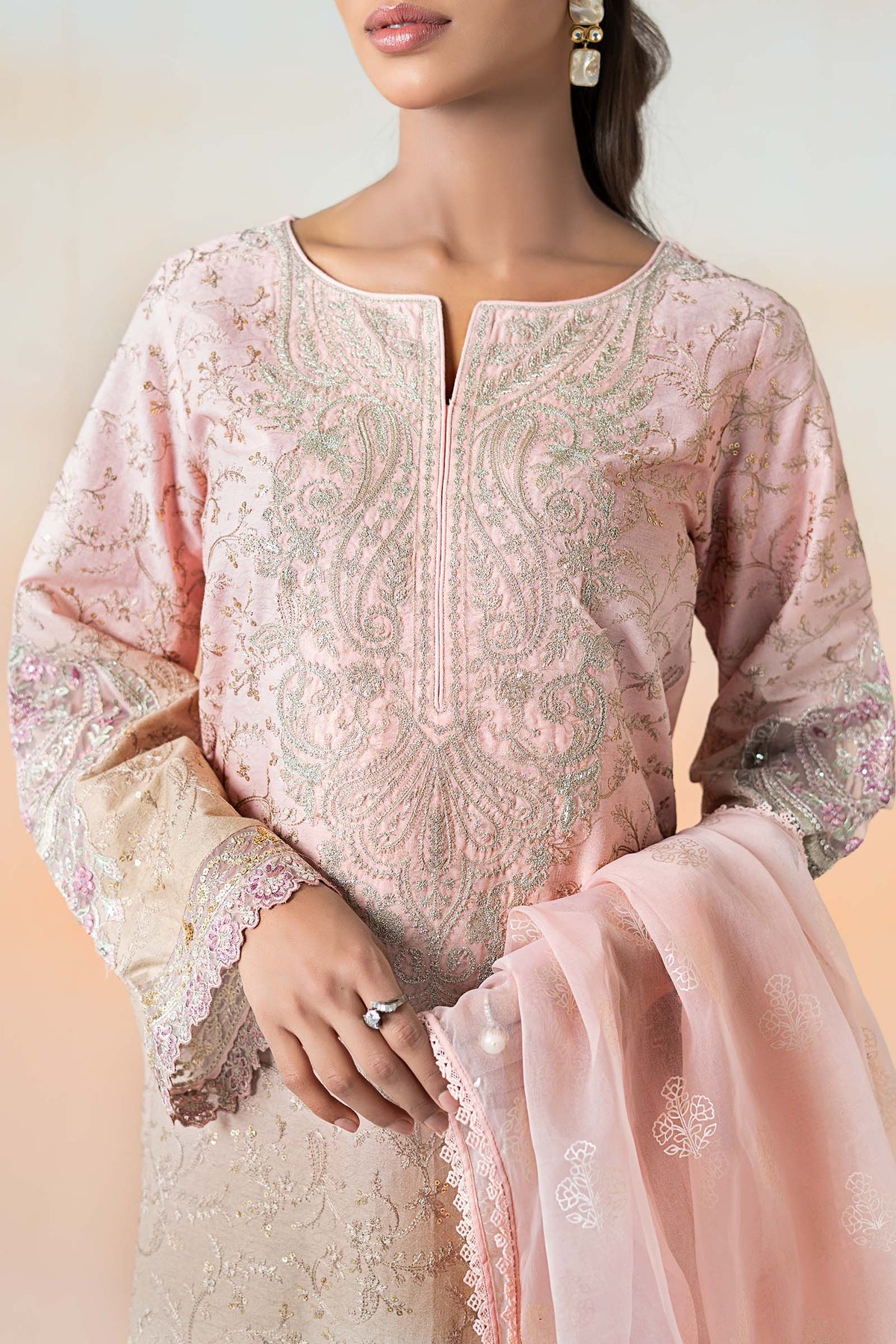 Maria B | Casual Pret 25 | DW-EF25-13 - Official Maria B stockist in UK - Sakeena London