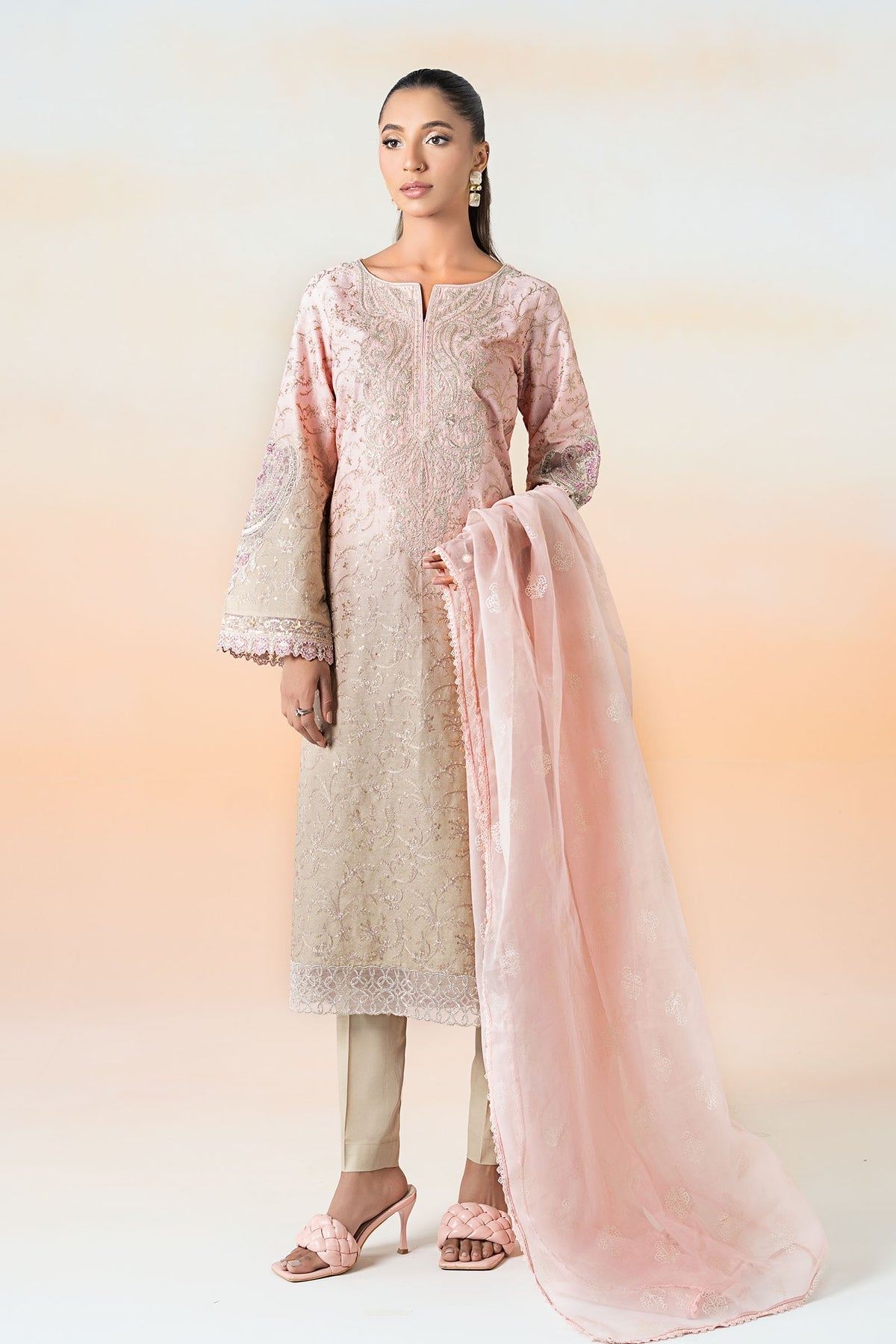 Maria B | Casual Pret 25 | DW-EF25-13 - Official Maria B stockist in UK - Sakeena London