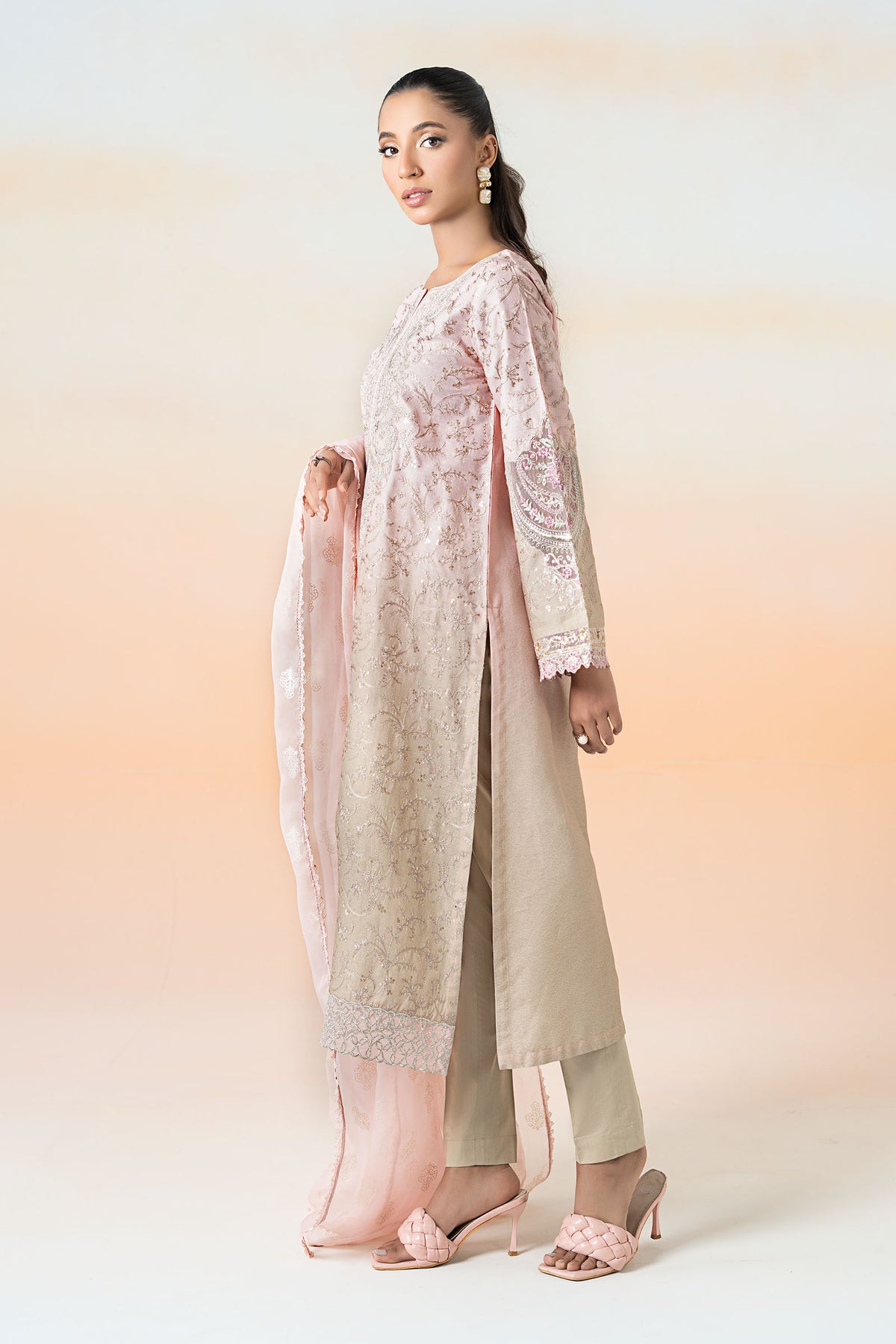 Maria B | Casual Pret 25 | DW-EF25-13 - Official Maria B stockist in UK - Sakeena London