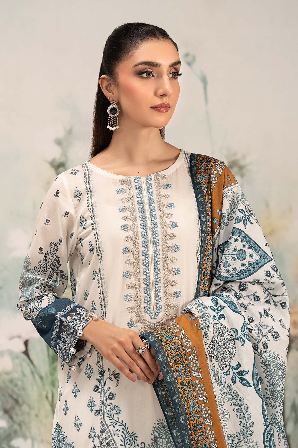 Maria B | Casual Pret 25 | DW-EF25-14 - Official Maria B stockist in UK - Sakeena London