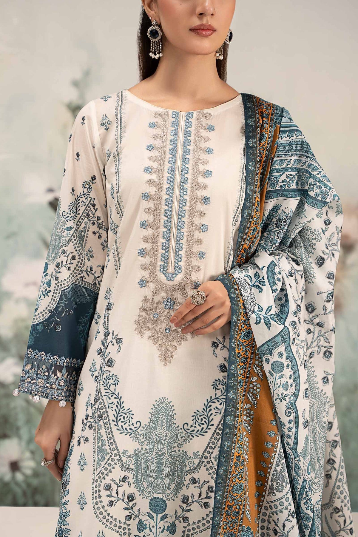 Maria B | Casual Pret 25 | DW-EF25-14 - Official Maria B stockist in UK - Sakeena London