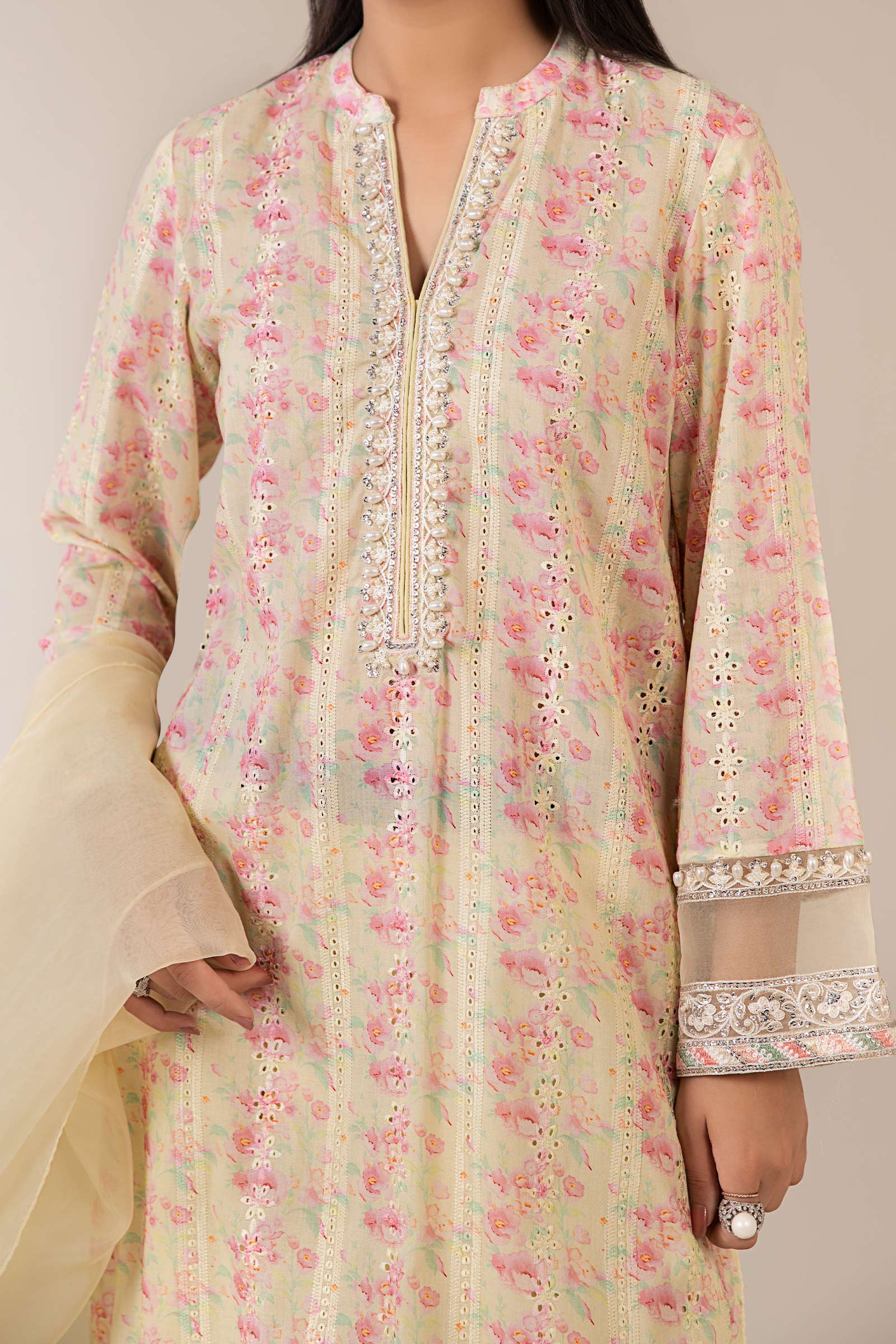 Maria B | Luxury Pret 25 | DW-EF25-18 - Official Maria B stockist in UK - Sakeena London