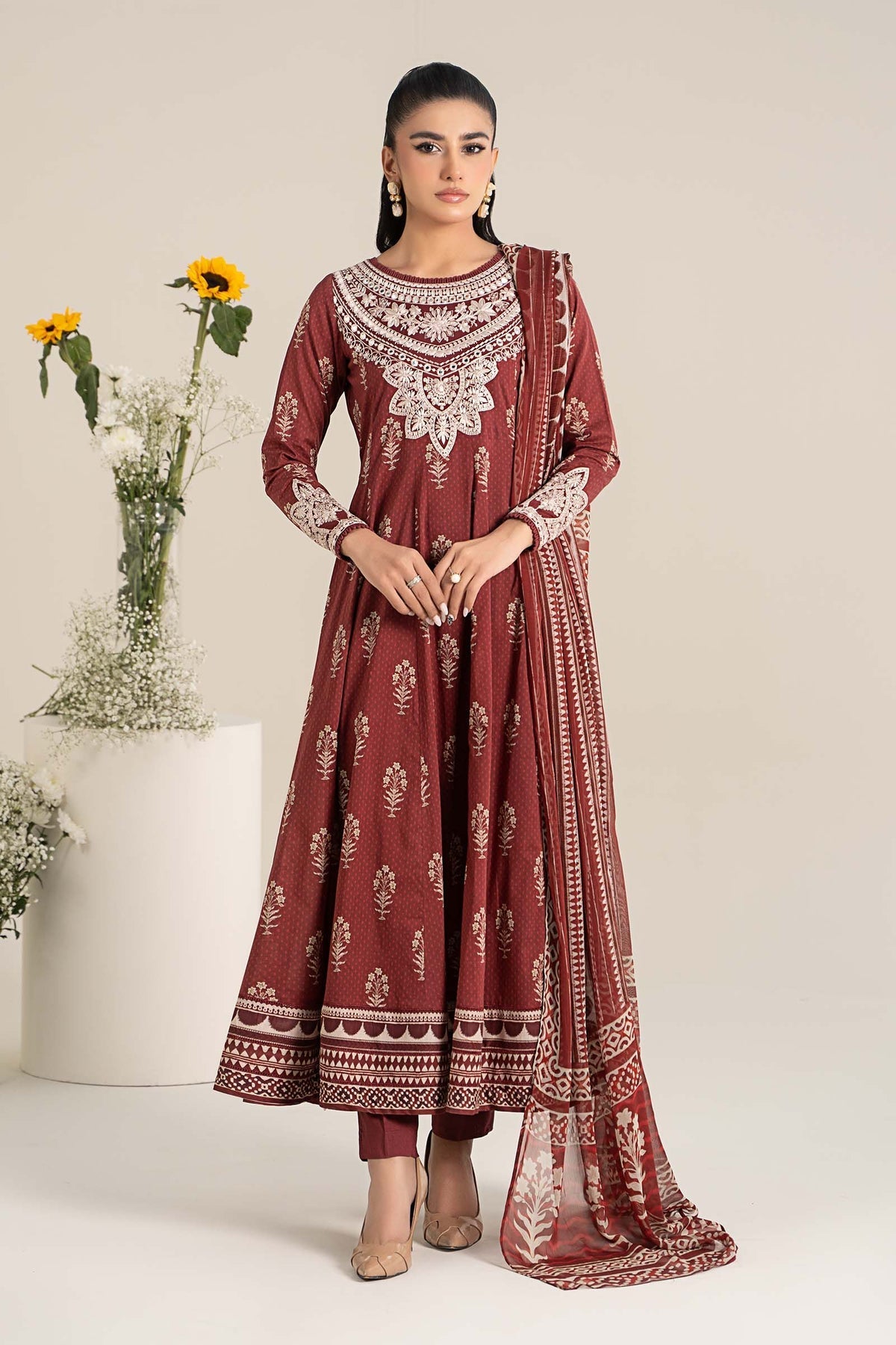 Maria B | Casual Pret 25 | DW-EF25-22 - Official Maria B stockist in UK - Sakeena London
