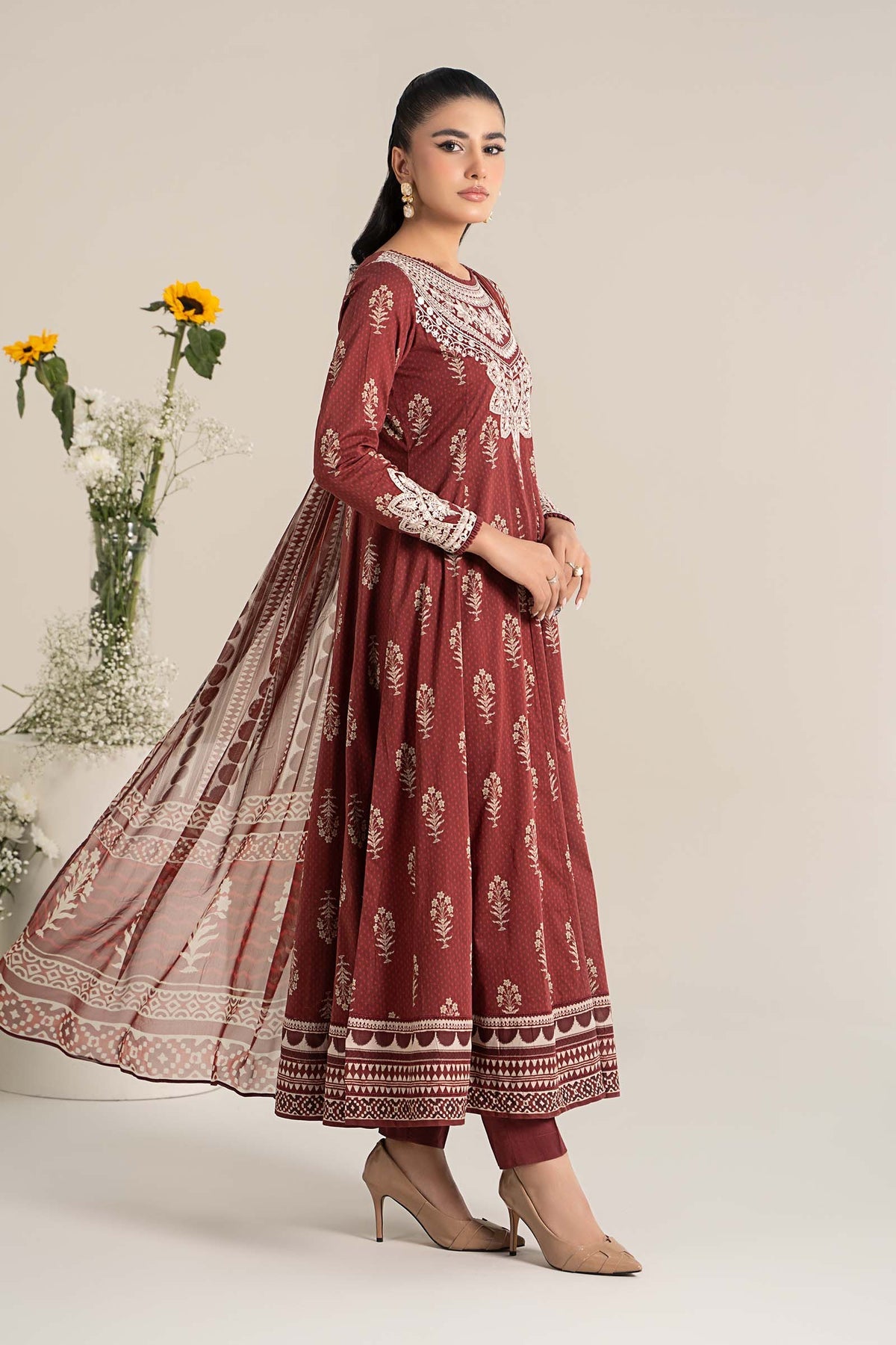 Maria B | Casual Pret 25 | DW-EF25-22 - Official Maria B stockist in UK - Sakeena London