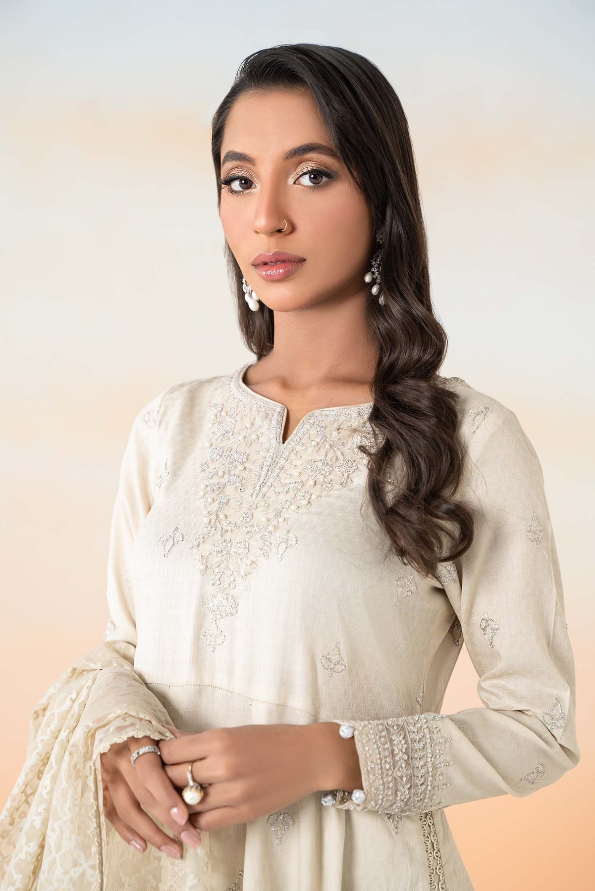 Maria B | Casual Pret 25 | DW-EF25-30 - Official Maria B stockist in UK - Sakeena London