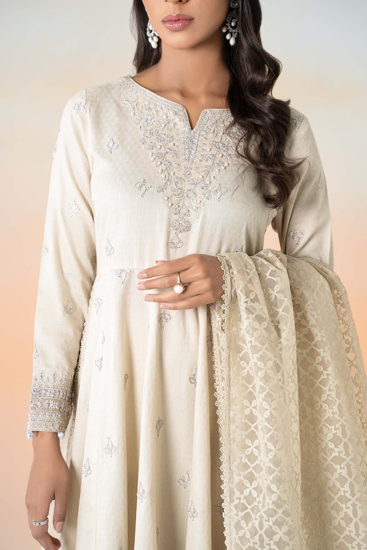 Maria B | Casual Pret 25 | DW-EF25-30 - Official Maria B stockist in UK - Sakeena London