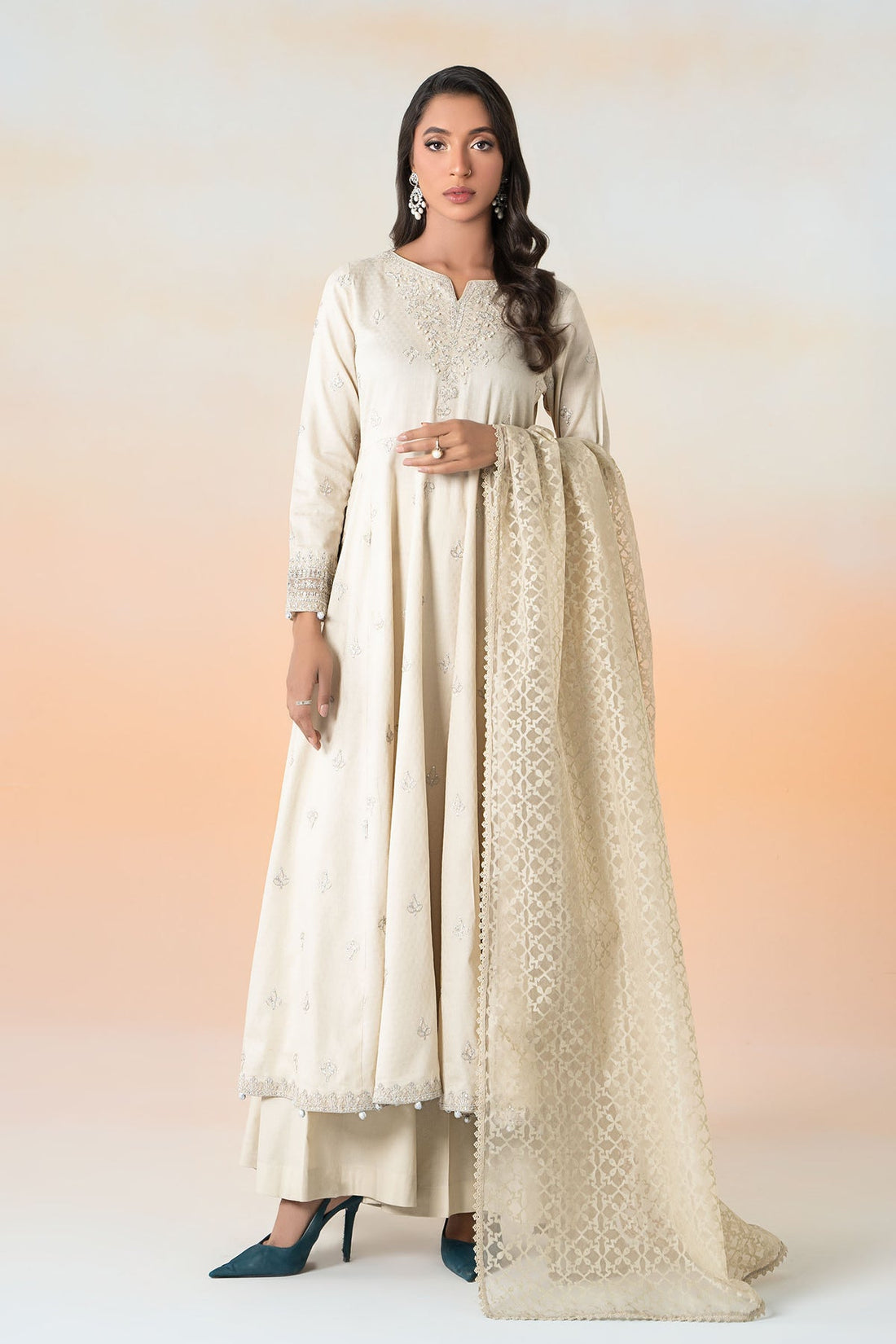 Maria B | Casual Pret 25 | DW-EF25-30 - Official Maria B stockist in UK - Sakeena London