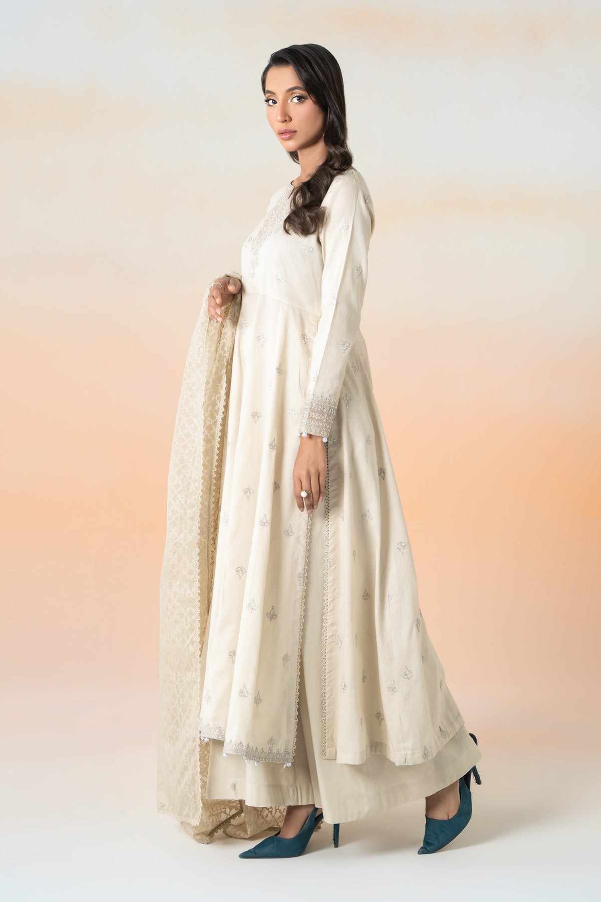 Maria B | Casual Pret 25 | DW-EF25-30 - Official Maria B stockist in UK - Sakeena London