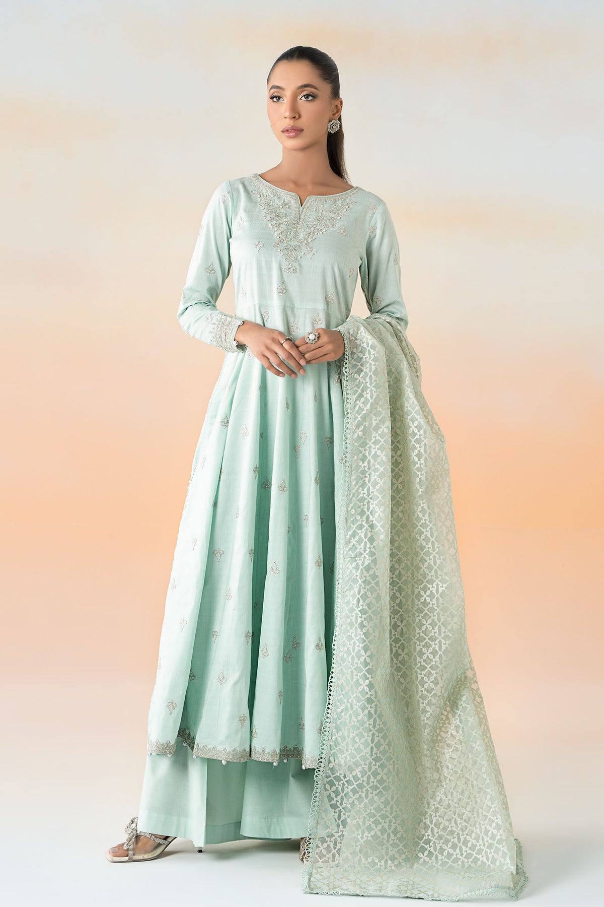 Maria B | Casual Pret 25 | DW-EF25-30 - Official Maria B stockist in UK - Sakeena London