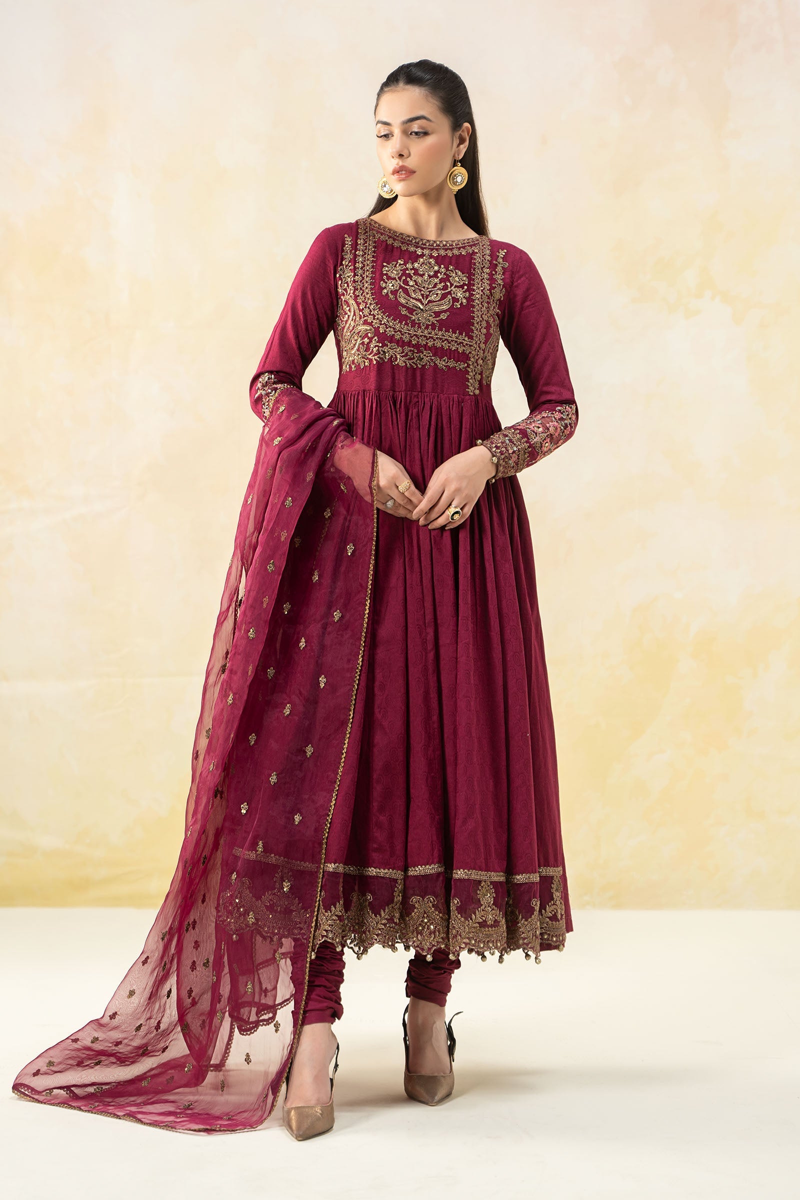 Maria B | Luxury Pret 25 | DW-EF25-43 - Official Maria B stockist in UK - Sakeena London