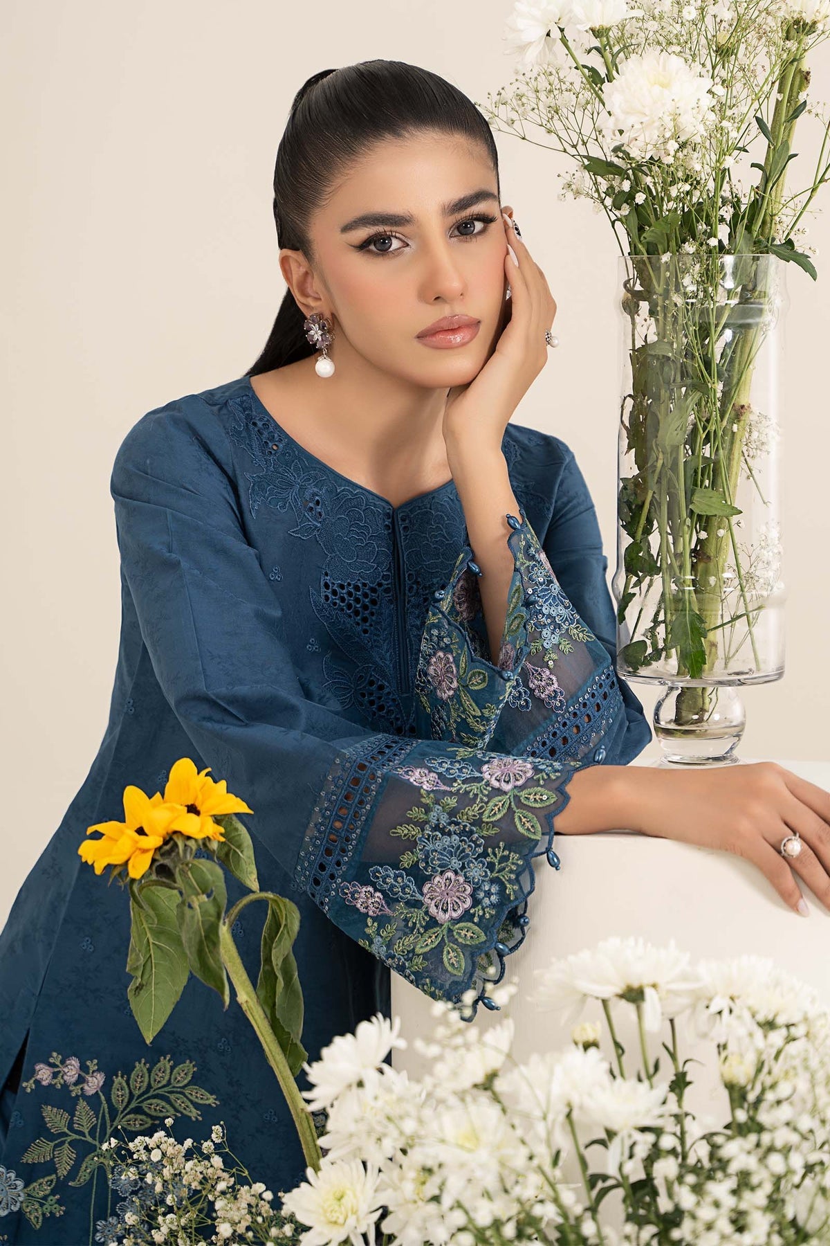 Maria B | Casual Pret 25 | DW-EF25-45 - Official Maria B stockist in UK - Sakeena London