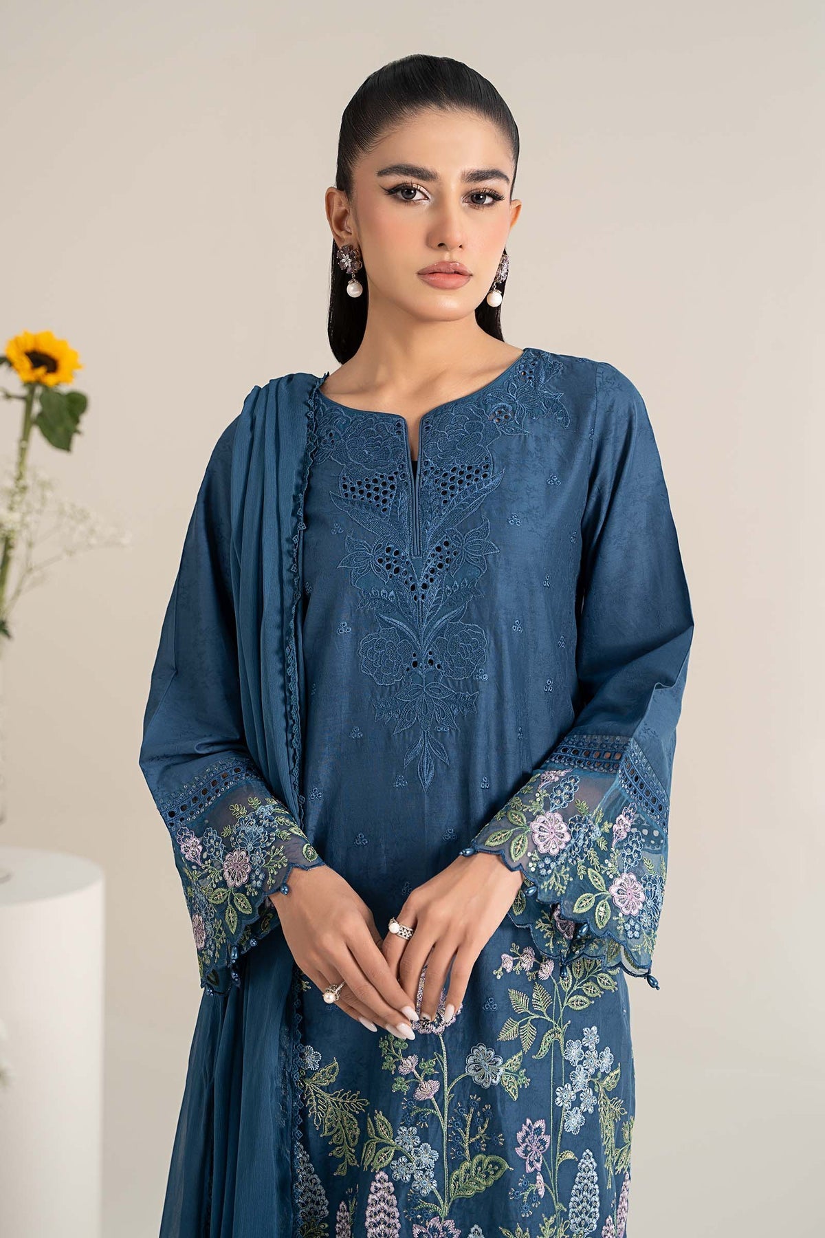 Maria B | Casual Pret 25 | DW-EF25-45 - Official Maria B stockist in UK - Sakeena London