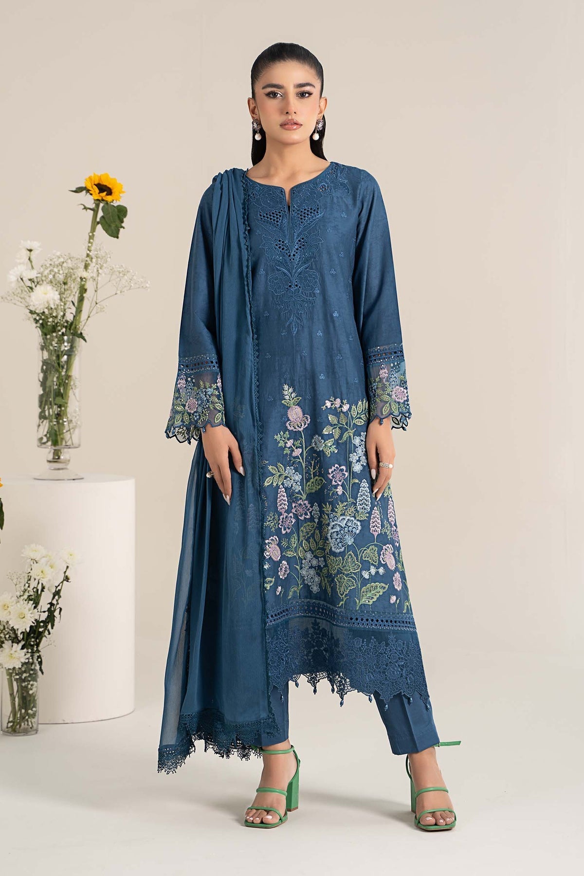 Maria B | Casual Pret 25 | DW-EF25-45 - Official Maria B stockist in UK - Sakeena London