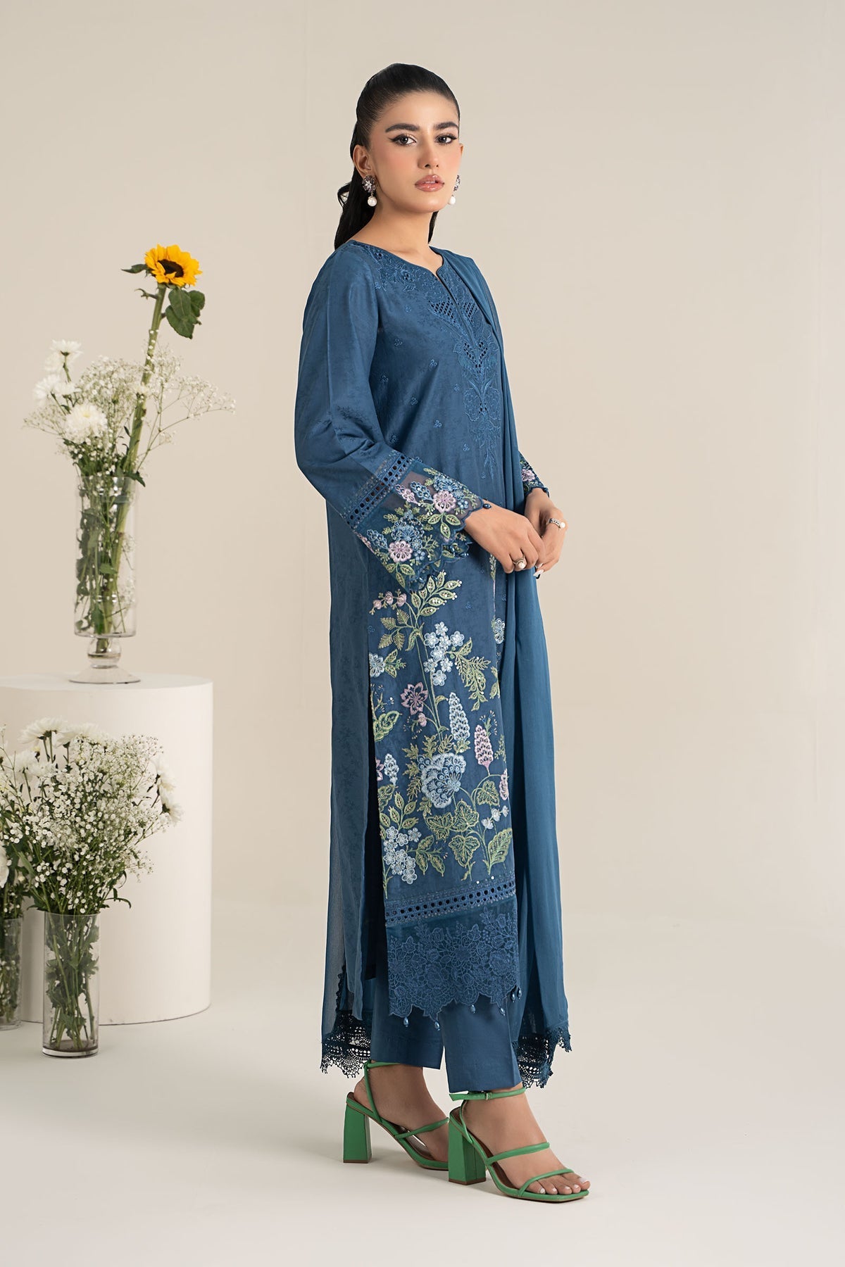 Maria B | Casual Pret 25 | DW-EF25-45 - Official Maria B stockist in UK - Sakeena London