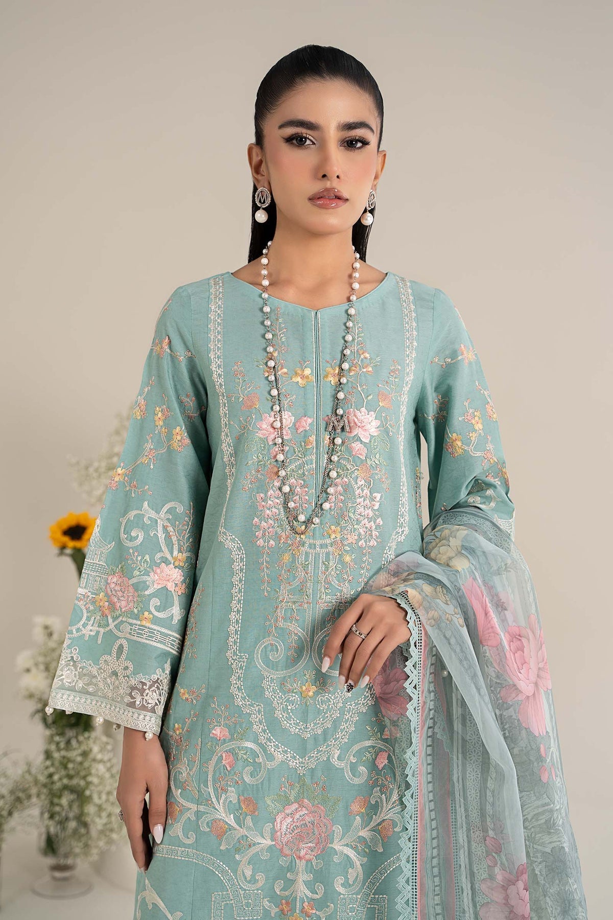 Maria B | Casual Pret 25 | DW-EF25-49 - Official Maria B stockist in UK - Sakeena London