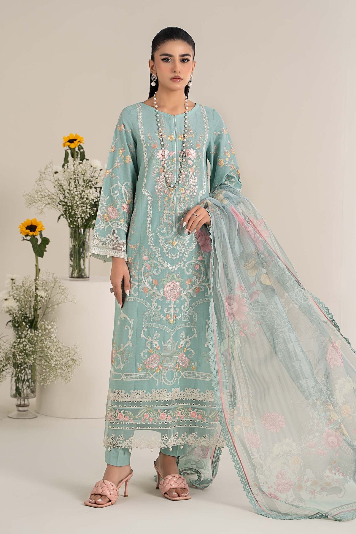 Maria B | Casual Pret 25 | DW-EF25-49 - Official Maria B stockist in UK - Sakeena London