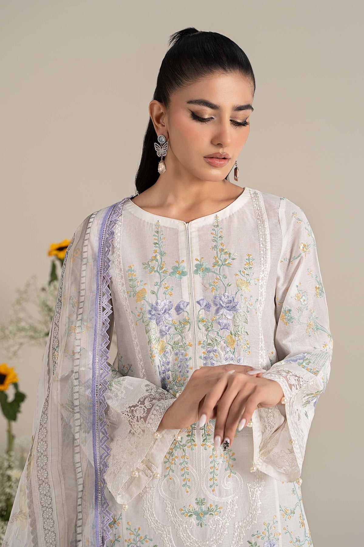 Maria B | Casual Pret 25 | DW-EF25-49 - Official Maria B stockist in UK - Sakeena London