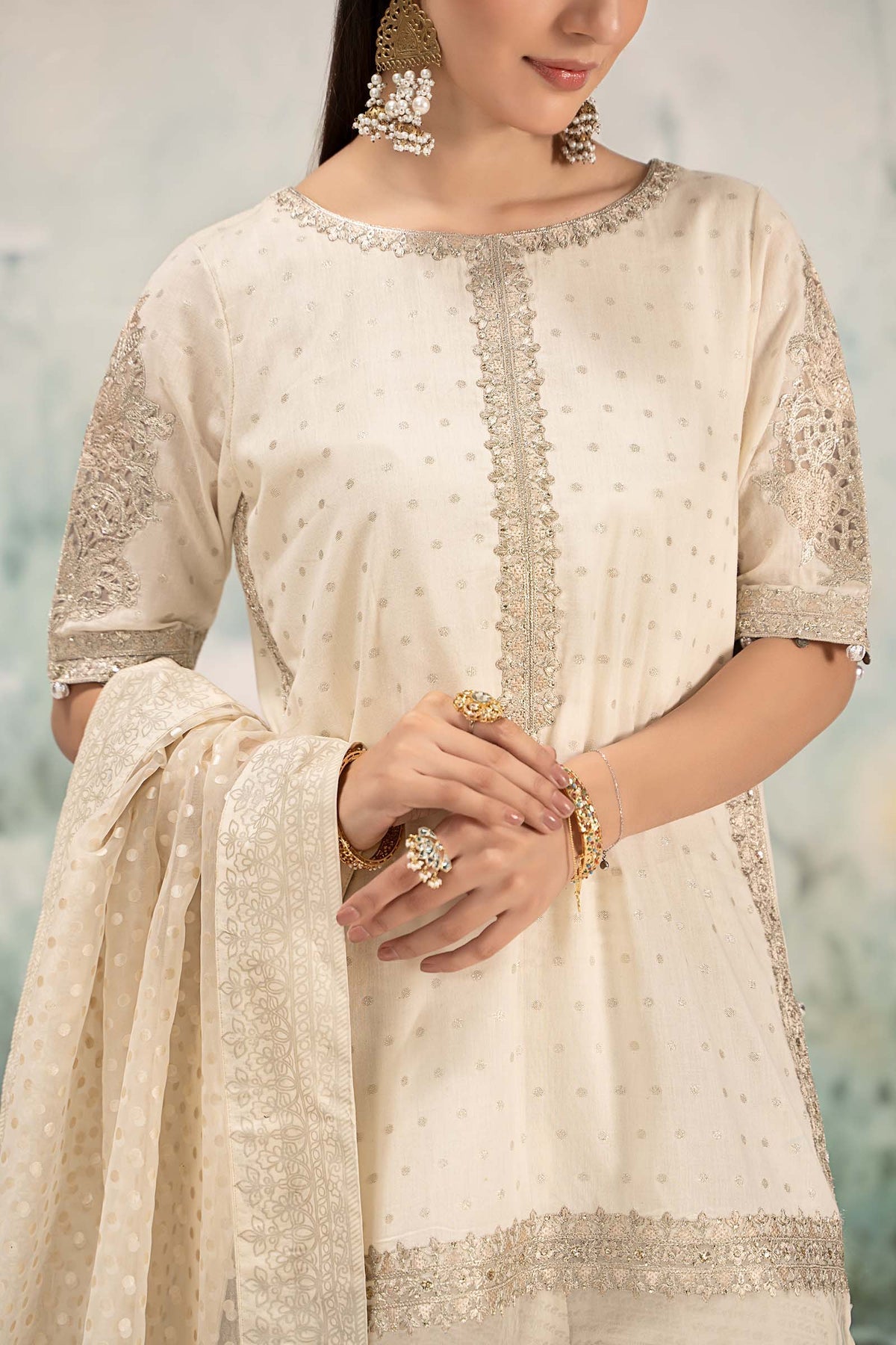 Maria B | Casual Pret 25 | DW-EF25-98 - Official Maria B stockist in UK - Sakeena London