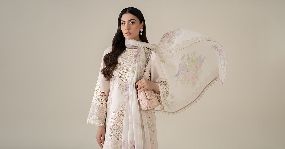 Maria B | Luxury Pret 25 | DW-EF25-35 - Official Maria B stockist in UK - Sakeena London