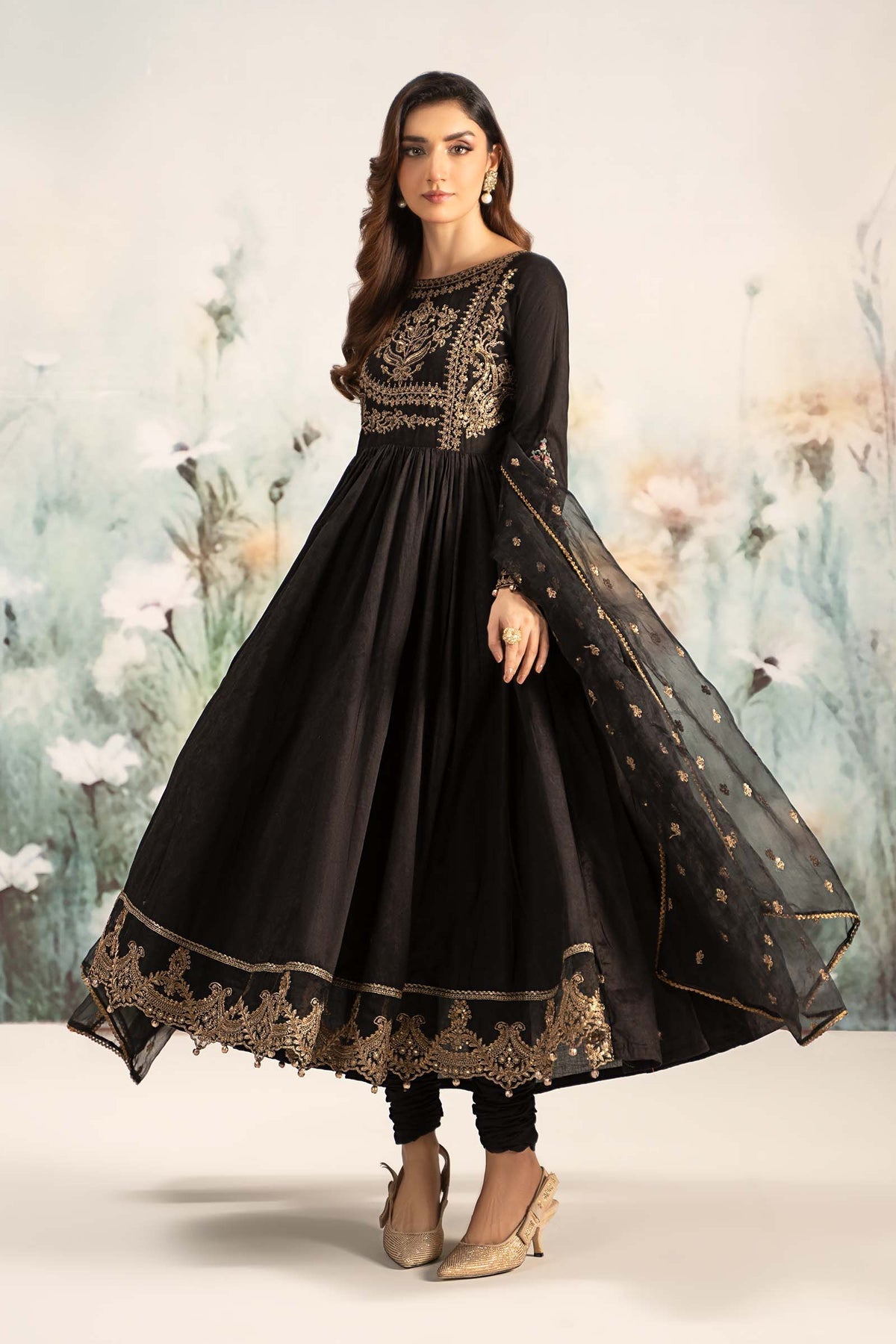 Maria B | Casual Pret 25 | DW-EF25-43 - Official Maria B stockist in UK - Sakeena London