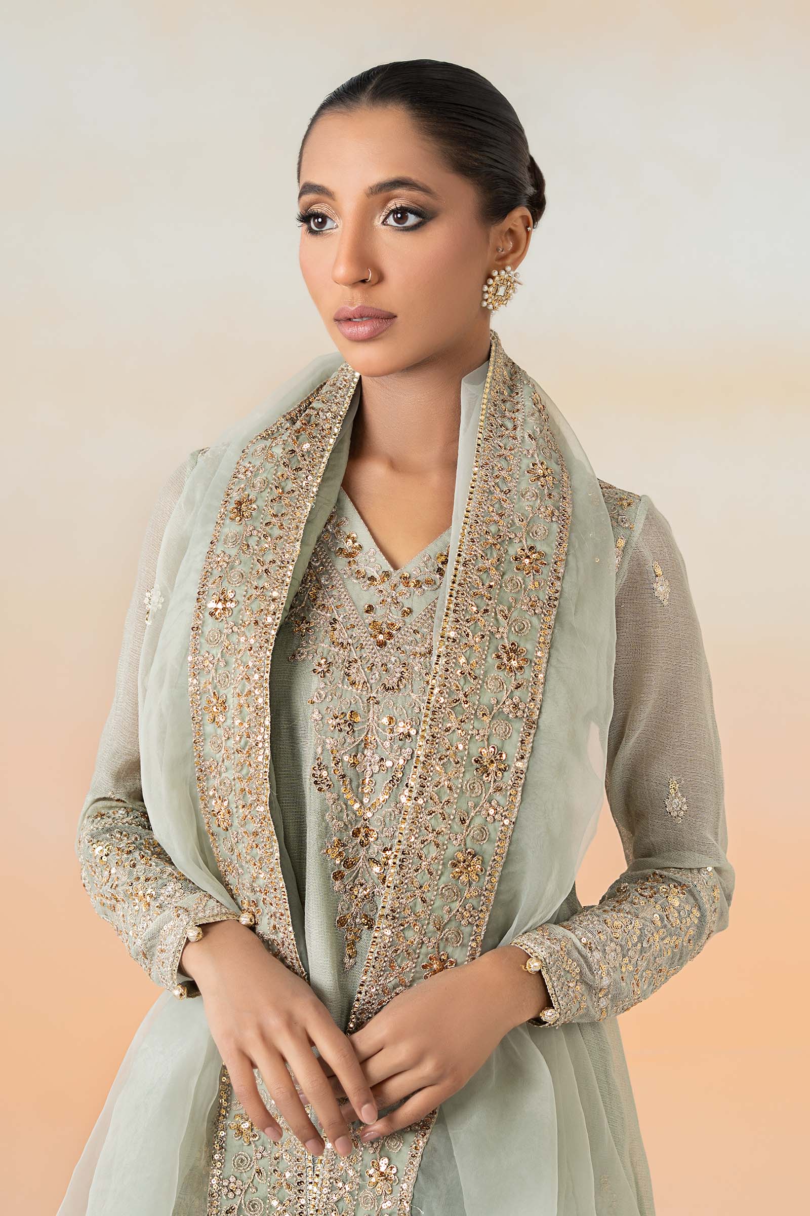 Maria B | Luxury Pret 25 | DW-EF25-88 - Official Maria B stockist in UK - Sakeena London