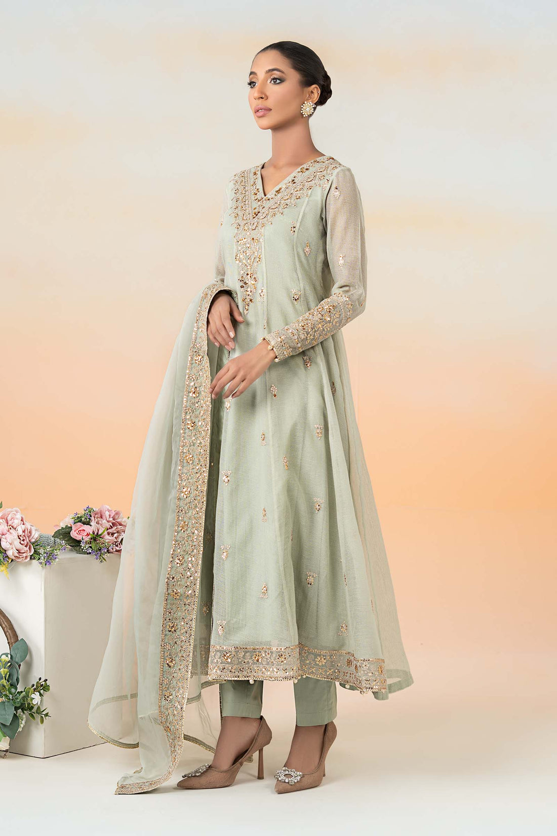 Maria B | Luxury Pret 25 | DW-EF25-88 - Official Maria B stockist in UK - Sakeena London