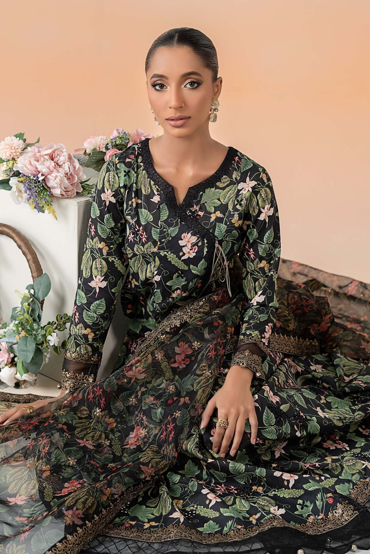 Maria B | Casual Pret 25 | DW-EF25-90 - Official Maria B stockist in UK - Sakeena London